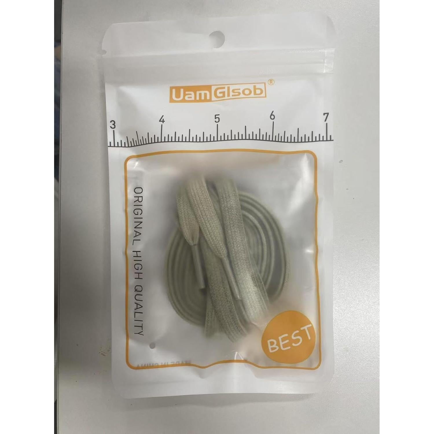 Cuerdas de Zapato de Algodón Envejecidas UamGlsob 120cm 8mm