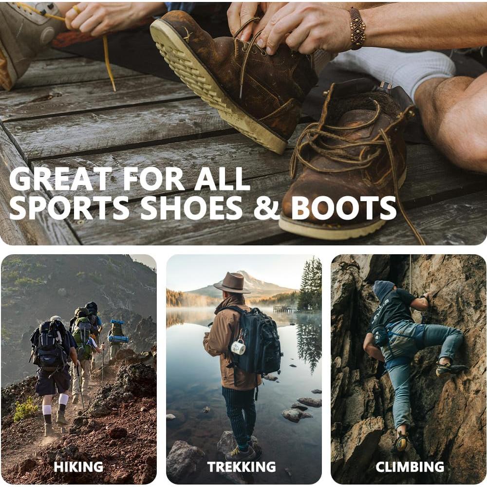Cordones Redondos Antideslizantes 180 cm para Botas y Zapatillas