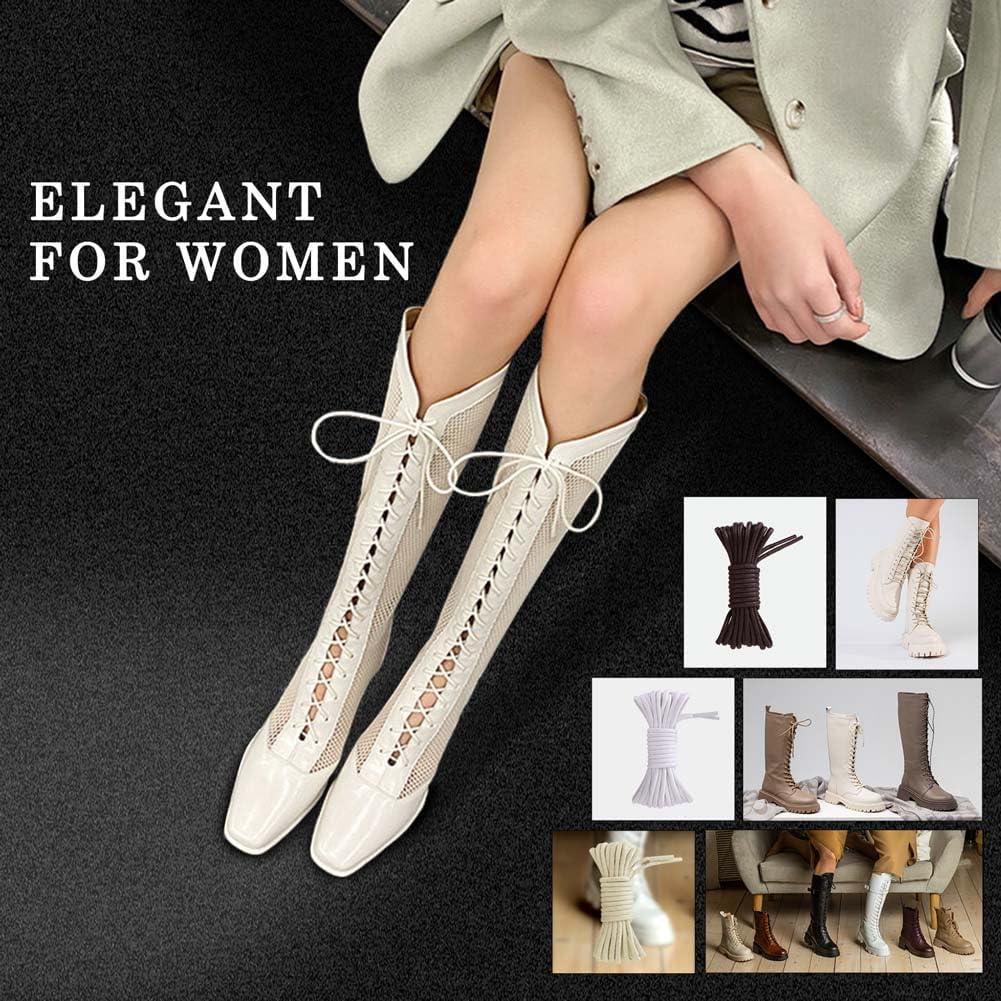 Cordones de Zapato de Vestir Redondos VSUDO 100 cm Negros