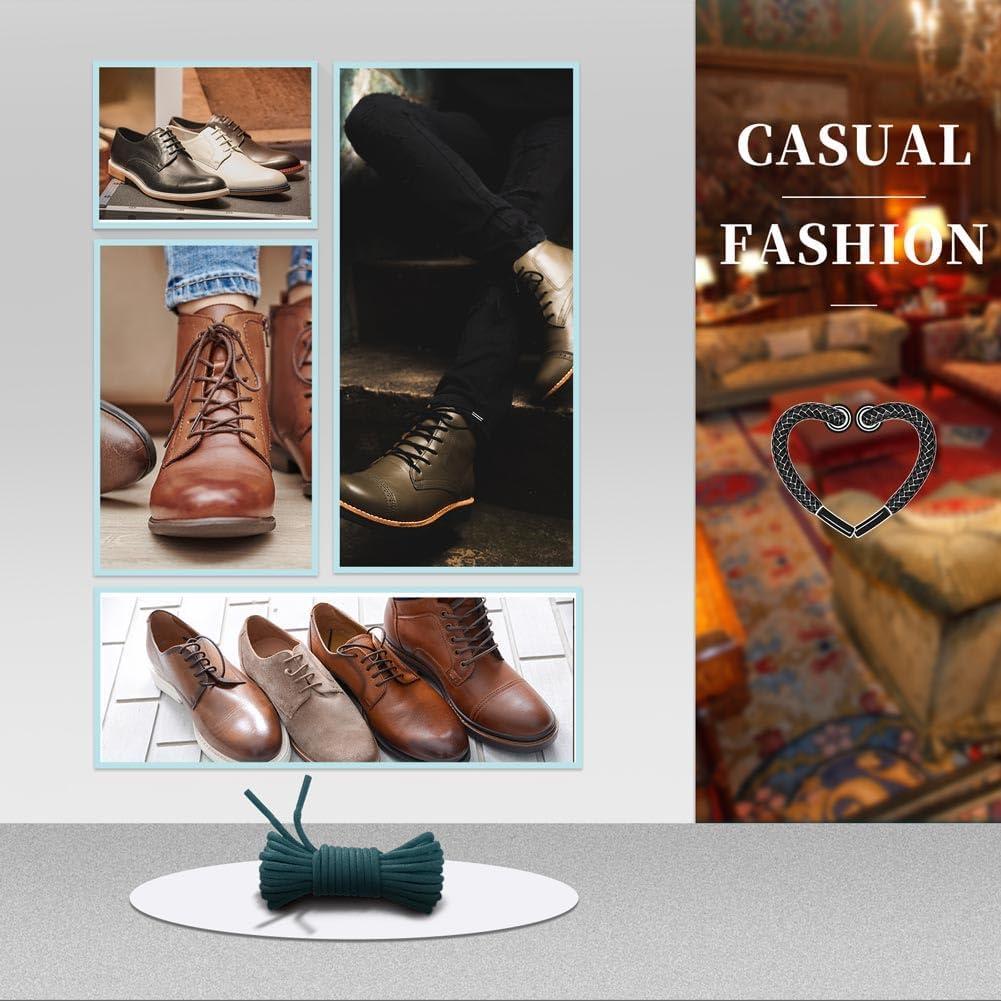 Cordones de Zapato de Vestir Redondos VSUDO 100 cm Negros