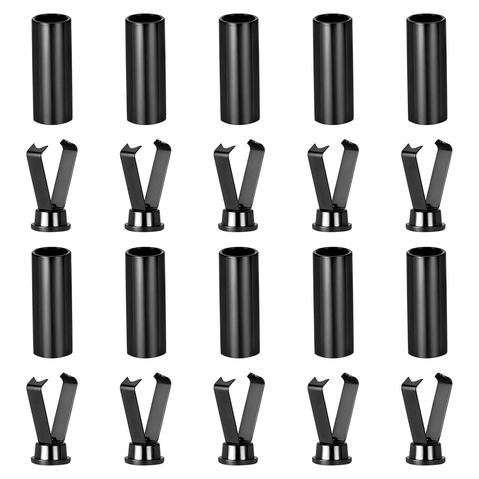 10 Puntas de Cordones de Aleación HJZHII - Reemplazo Negro