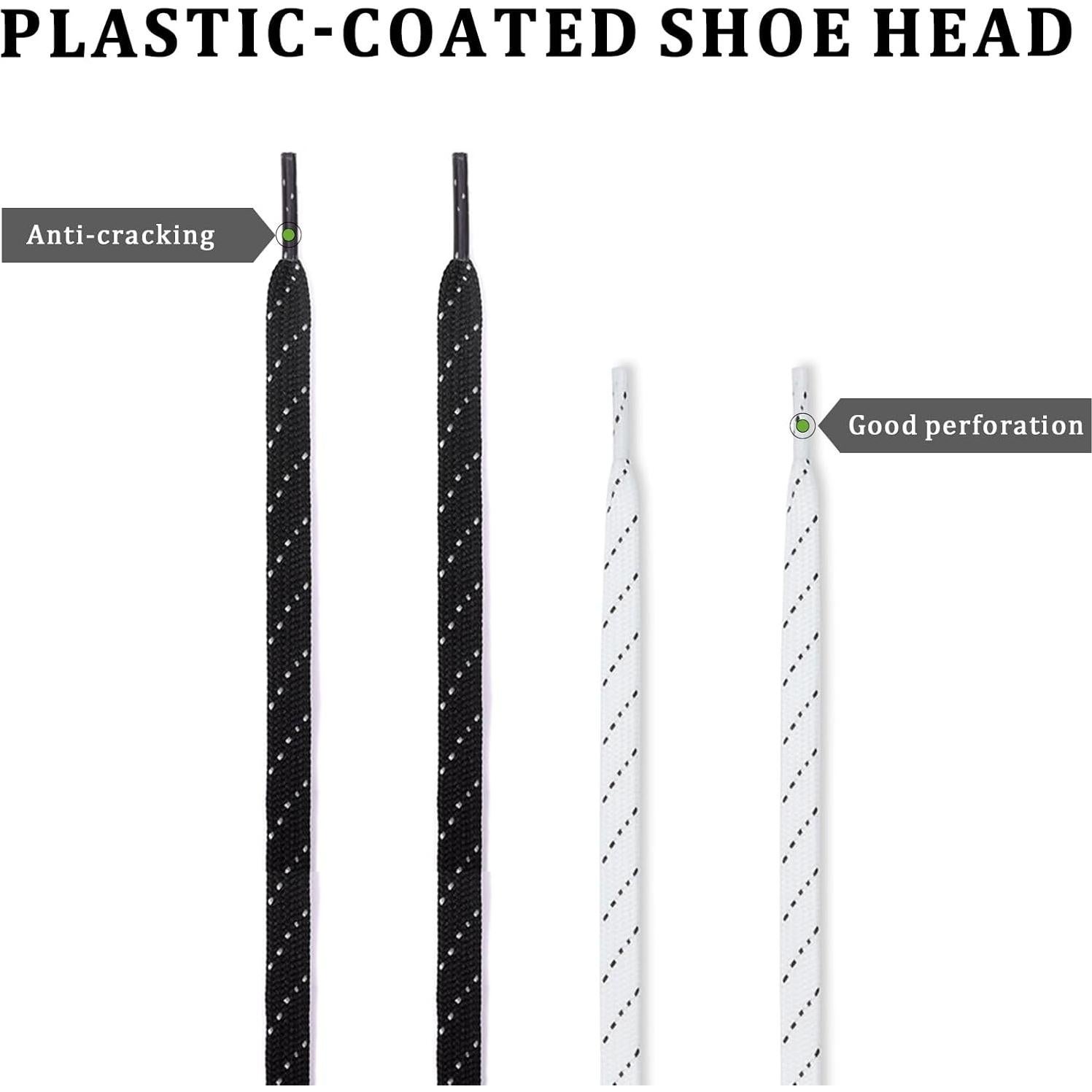 Cordones Planos de 7mm para Zapatillas ON Cloudmonster - Negro