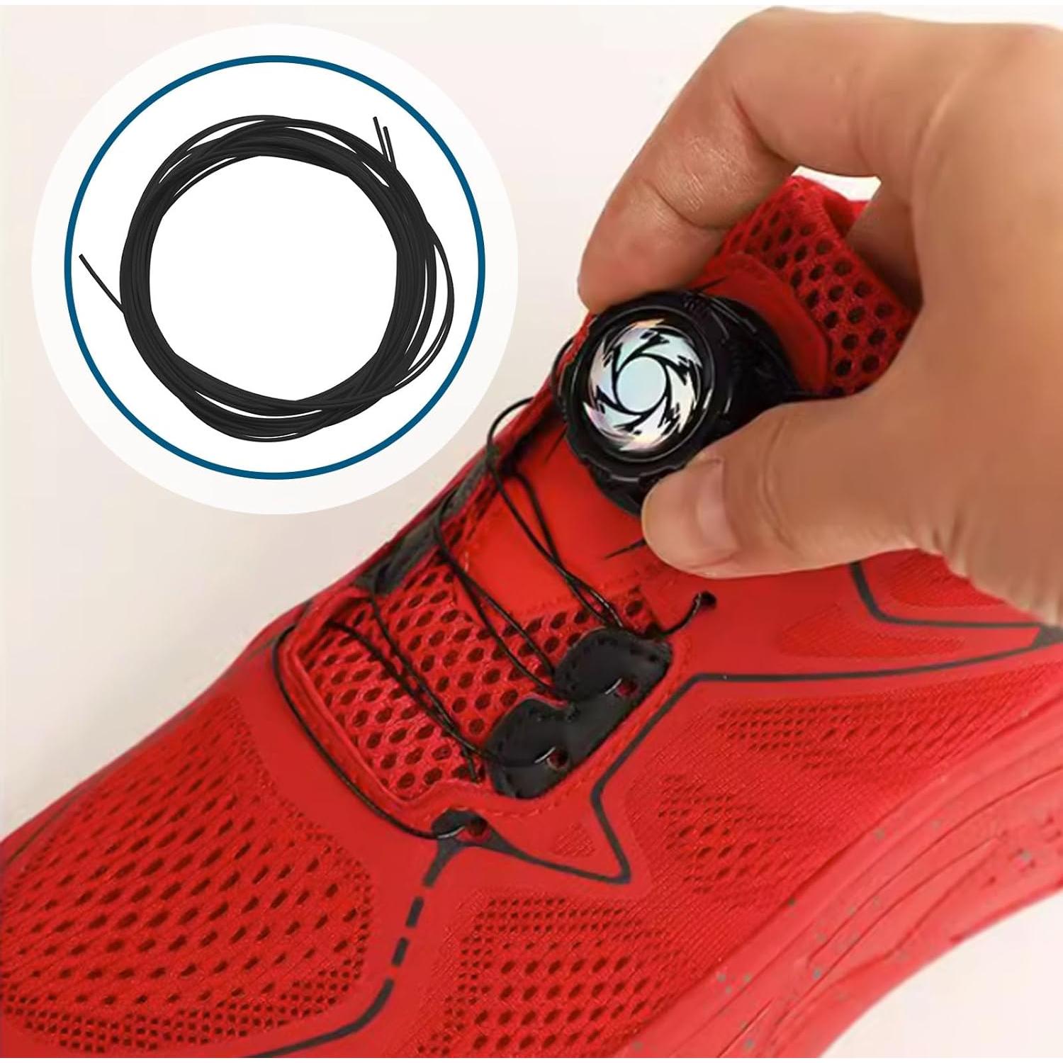 Cordones de Bloqueo por Torbellino SING F LTD 140 cm Negro