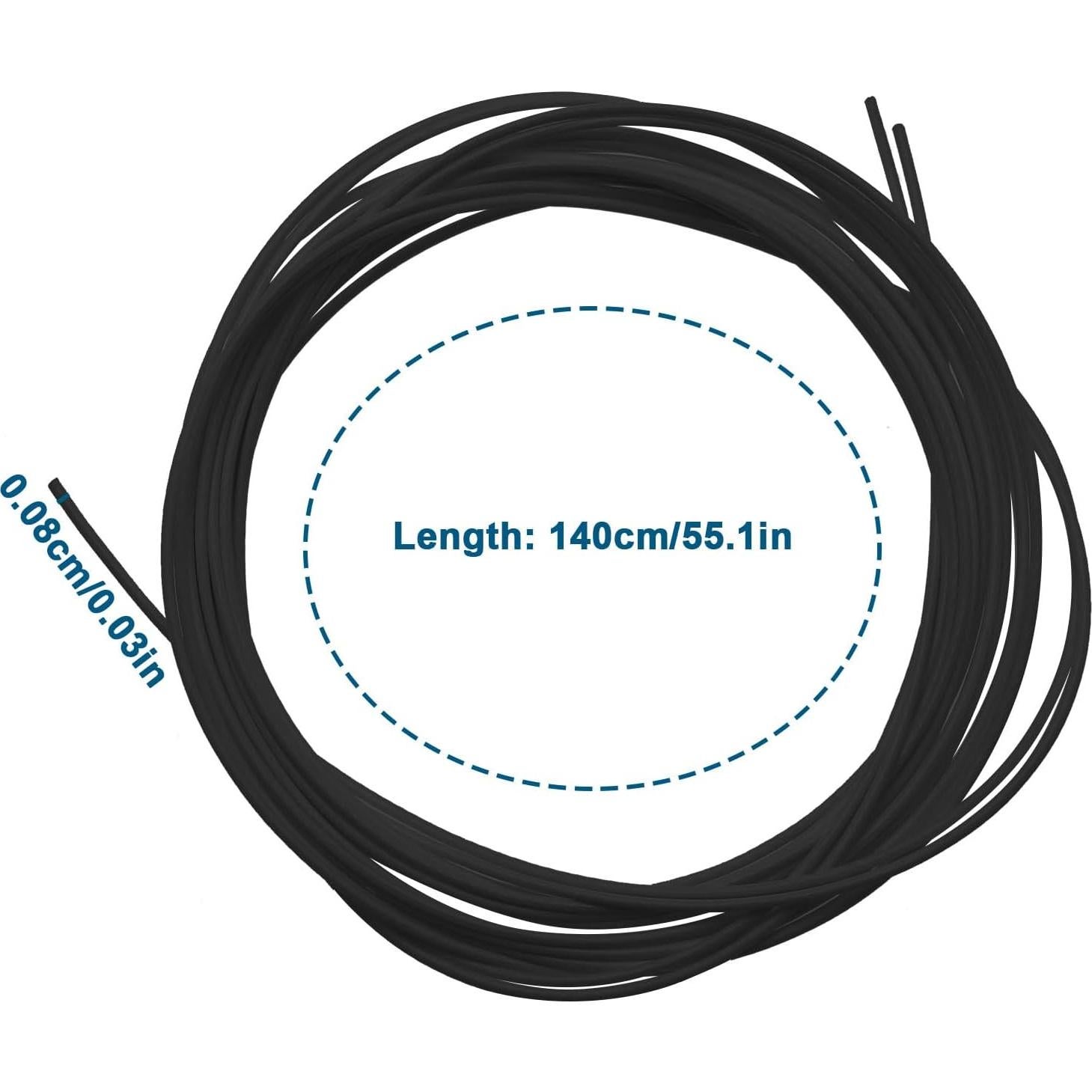 Cordones de Bloqueo por Torbellino SING F LTD 140 cm Negro