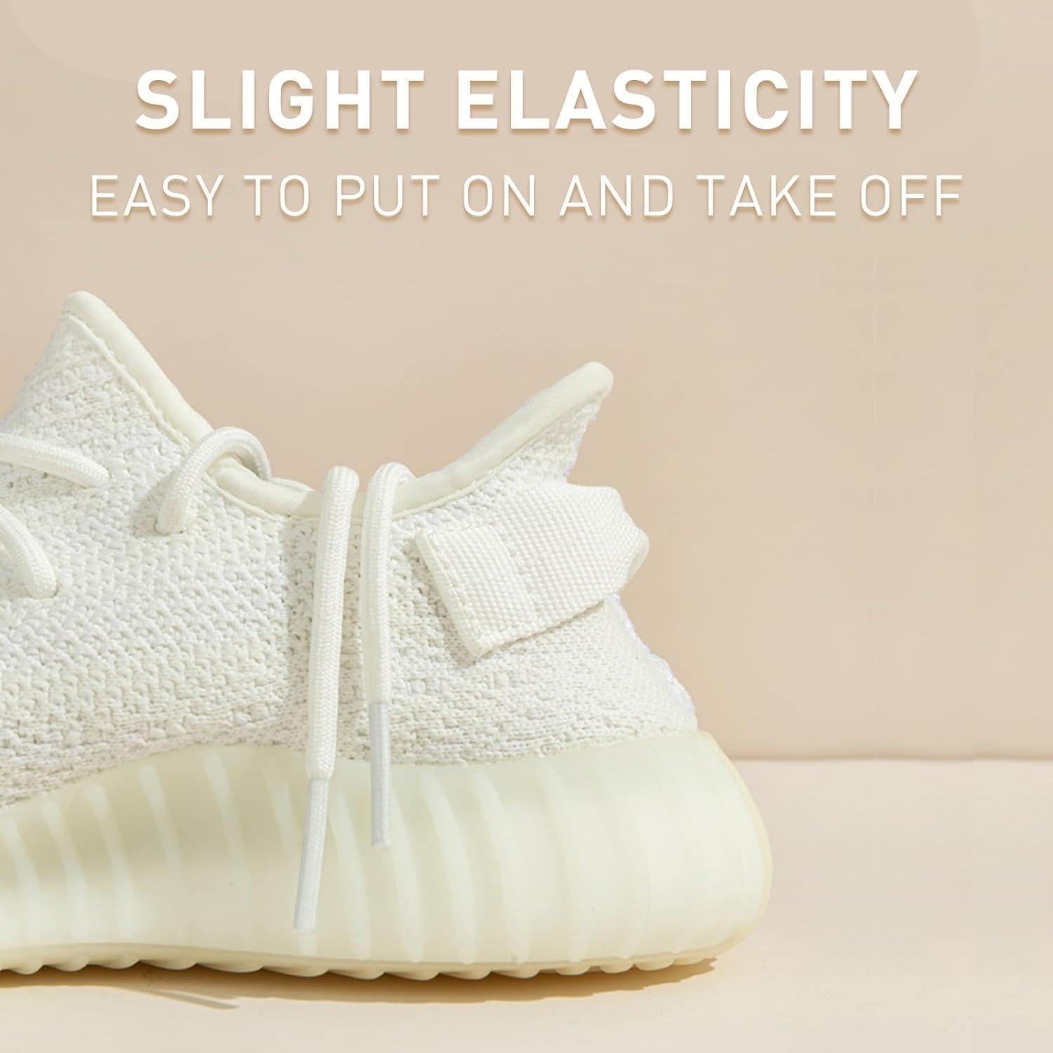 Cordoneras Redondas Reflectantes Negras 115cm para Botas