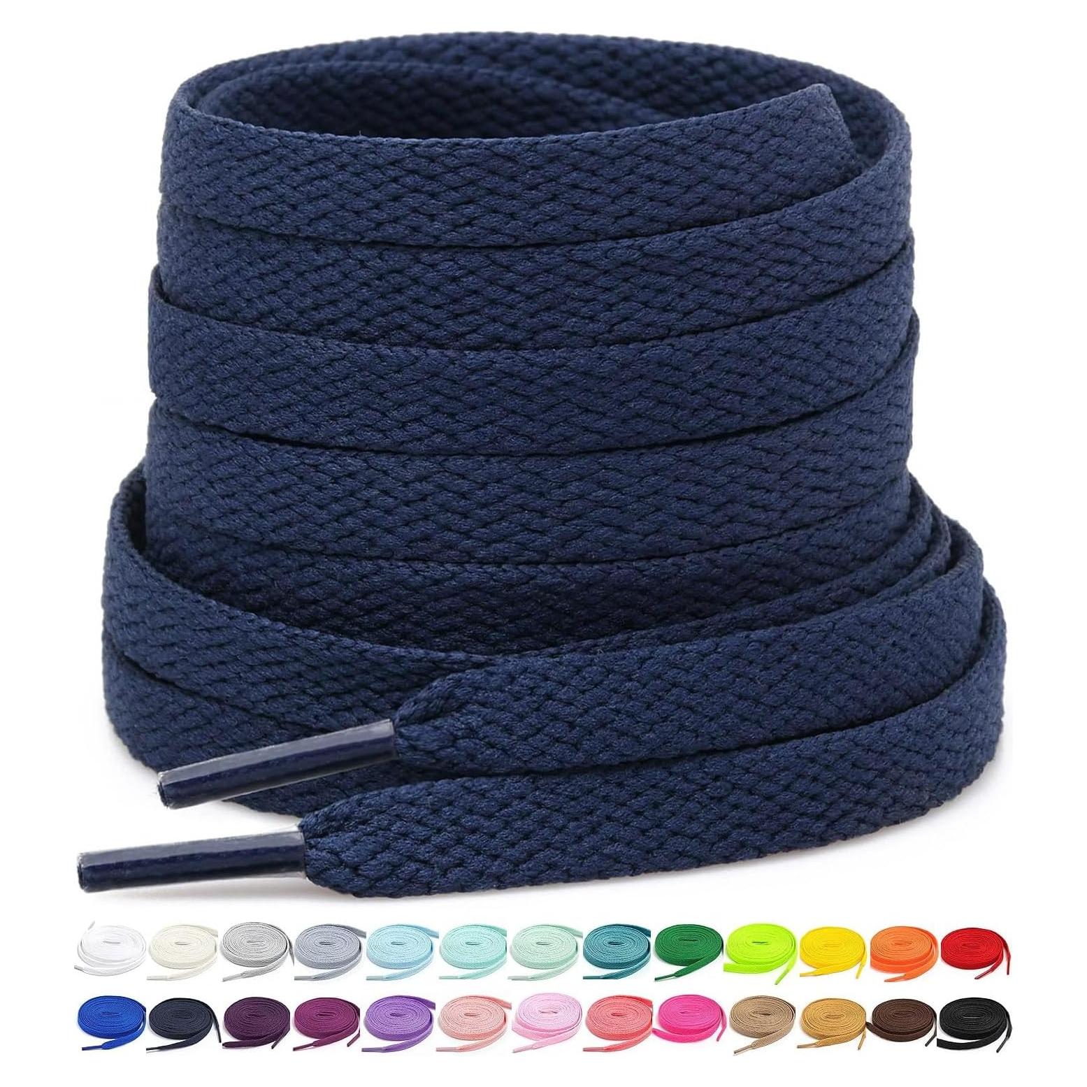 Cintas Planas Stepace 2 Pares 30-72" (76-182 cm) 26 Colores