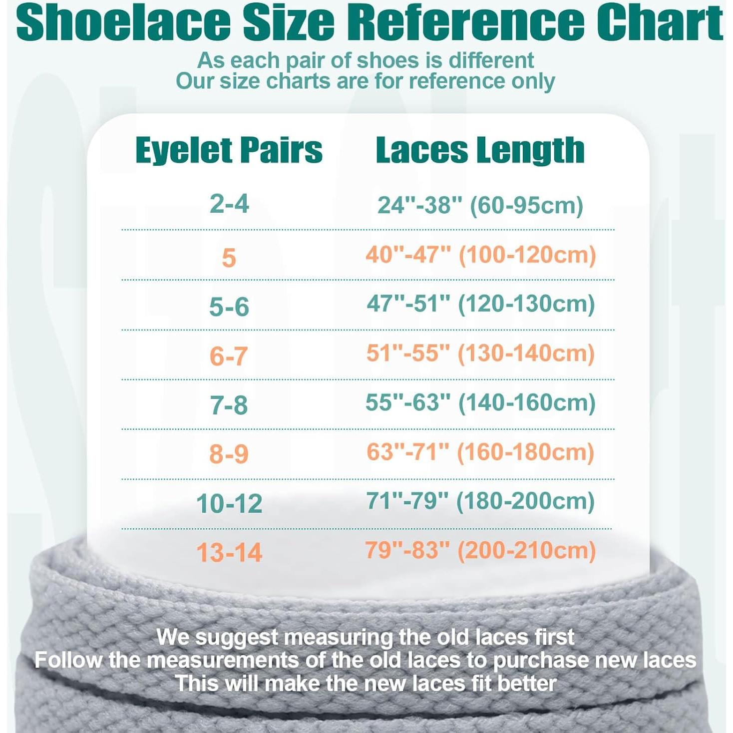 Cintas Planas para Zapatos DELELE 2 Pares 8mm Antideslizantes