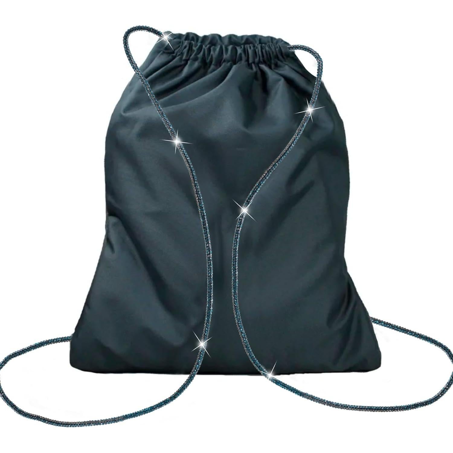 Cintas de Zapato de Strass PAGOW 120cm Azul Pavo Real