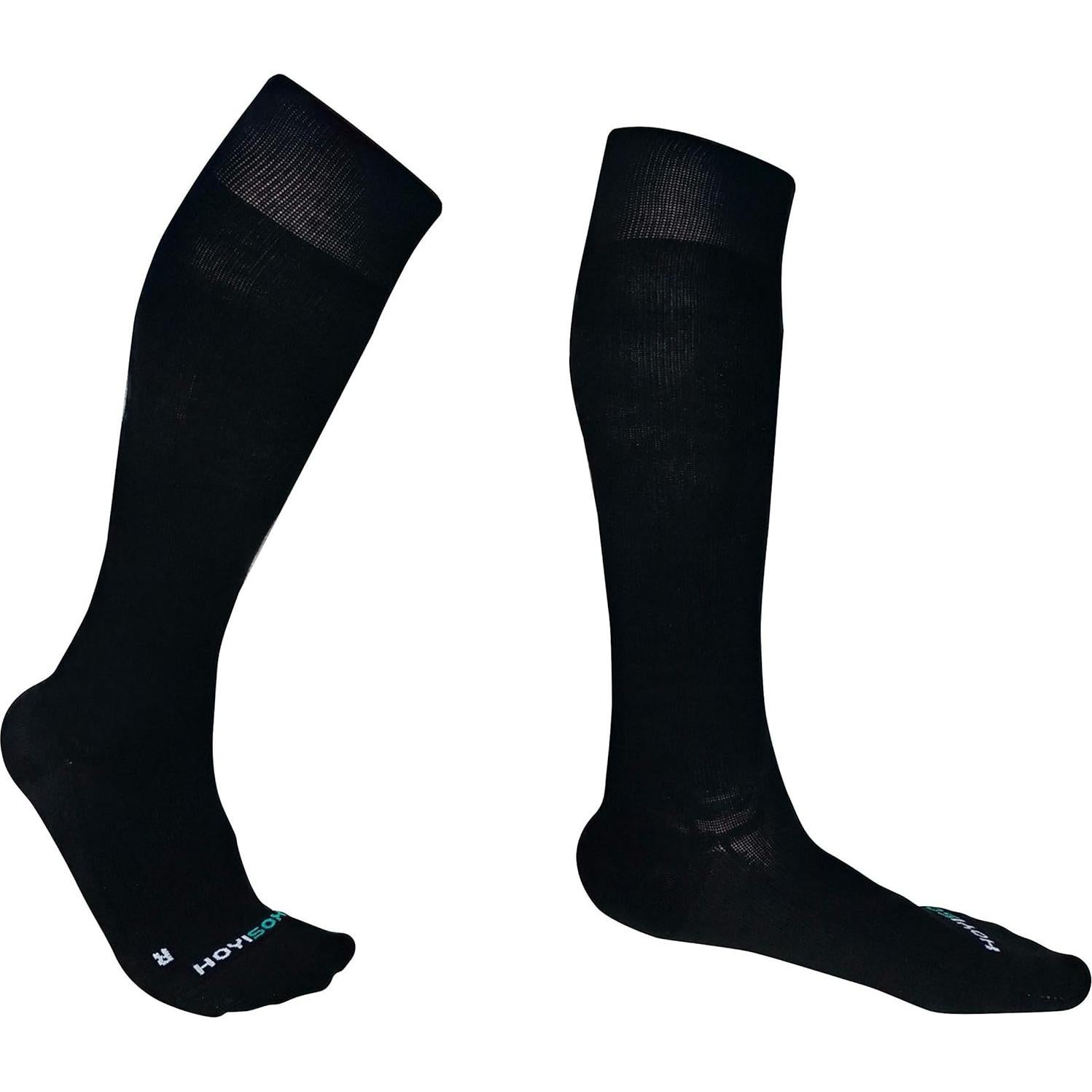 Calcetines de Compresión Grandes y Altos Unisex L a 8XL Negros