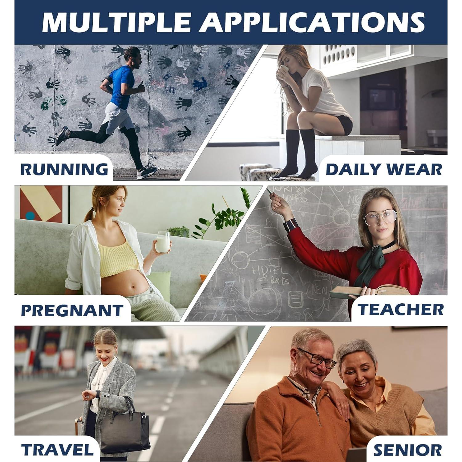 Calcetines de Compresión Saniripple 20-30 mmHg Largos Unisex