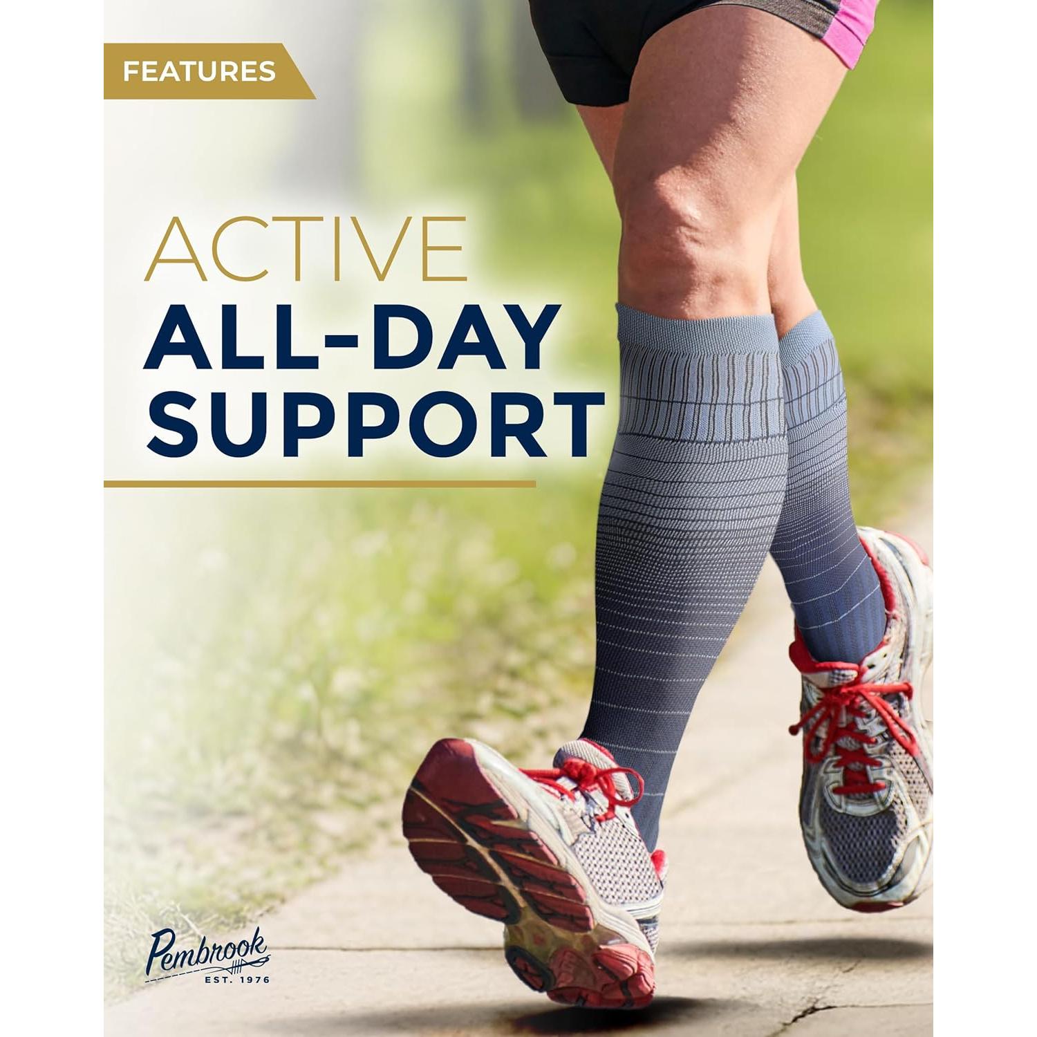 Calcetines de Compresión Ligera Pembrook - 3 Pares 8-15 mmHg