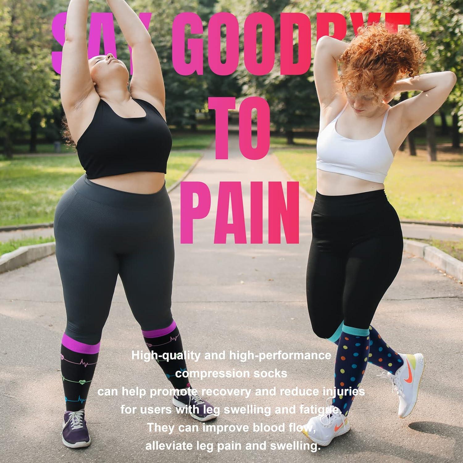 Calcetines de Compresión Cerpit Talla Grande 20-30 mmHg