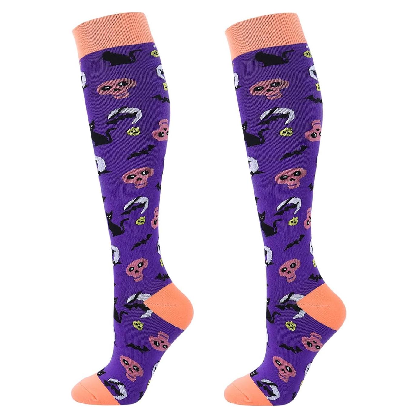 Calcetines de Compresión hasta la Rodilla Junely para Mujeres