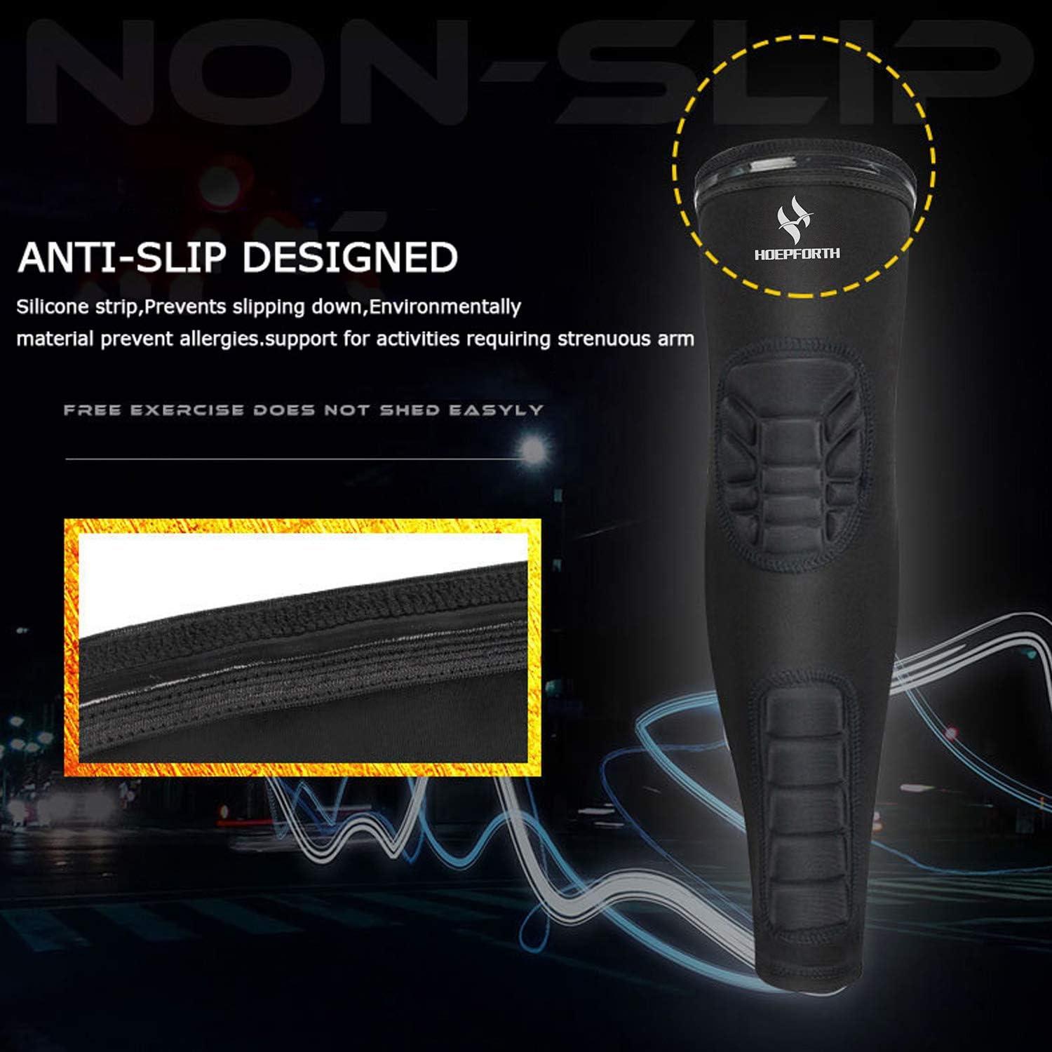 Mangas de Compresión HOPEFORTH para Codo y Antebrazo 2 Pcs