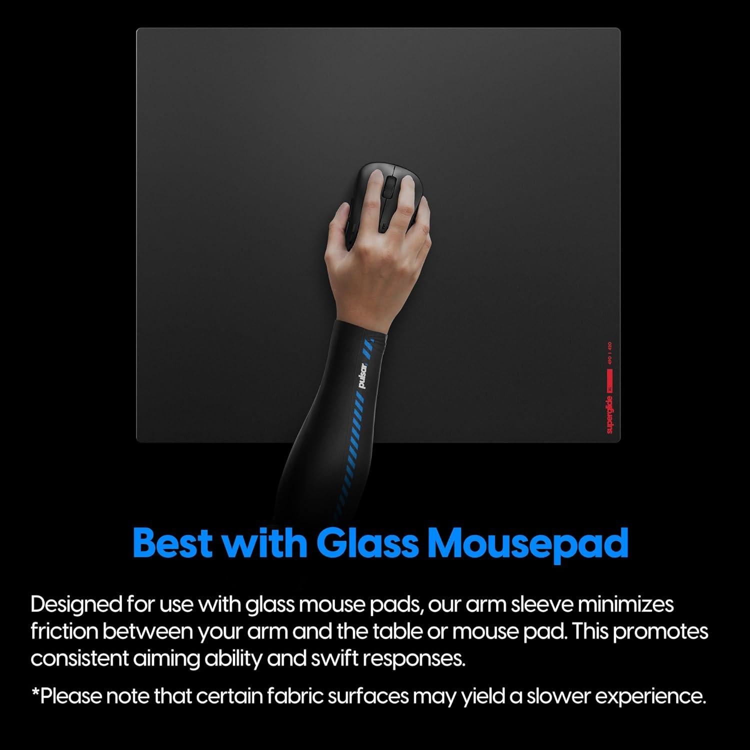 Manga de Compresión AplusX eS para Esports - Mediana Negra