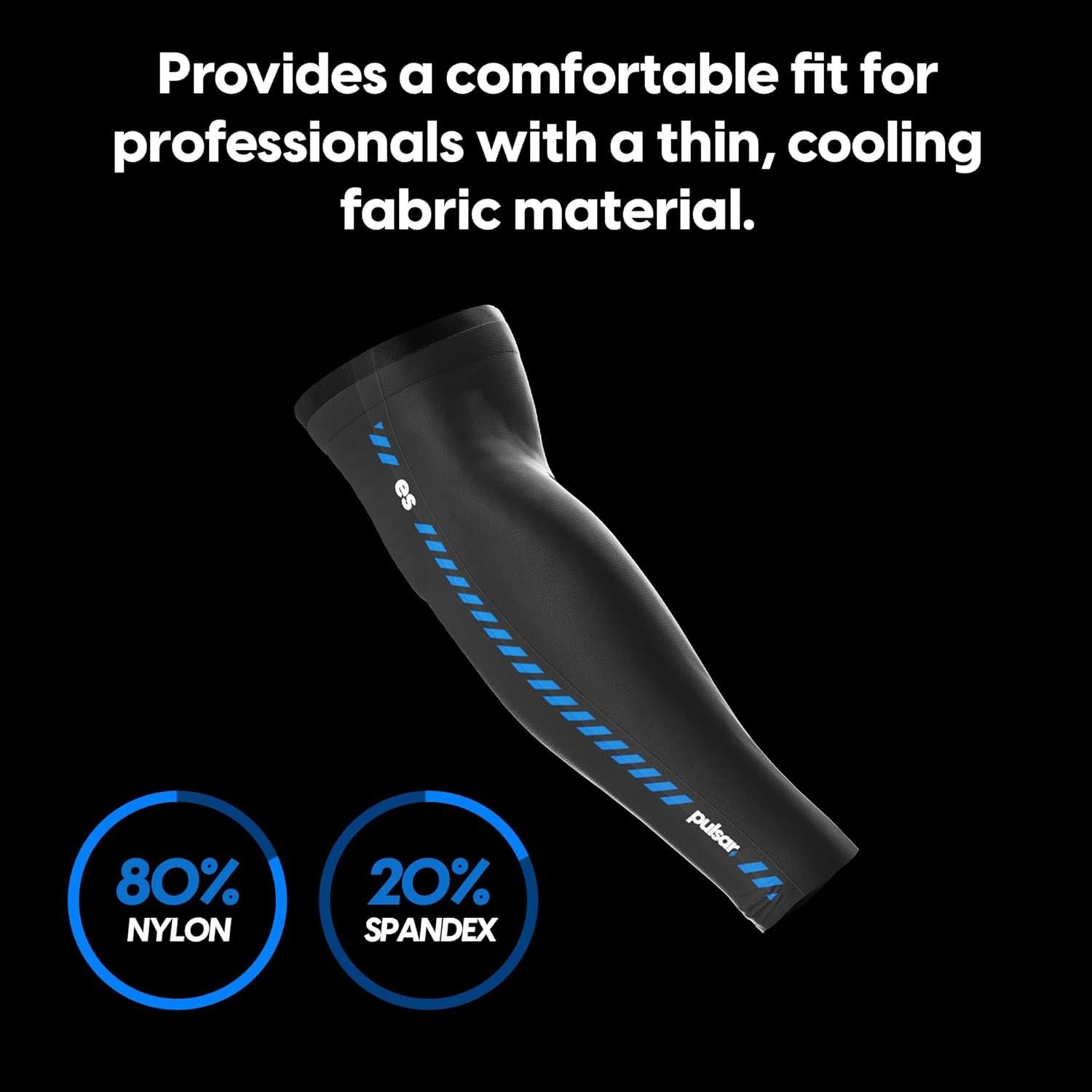 Manga de Compresión AplusX eS para Esports - Mediana Negra