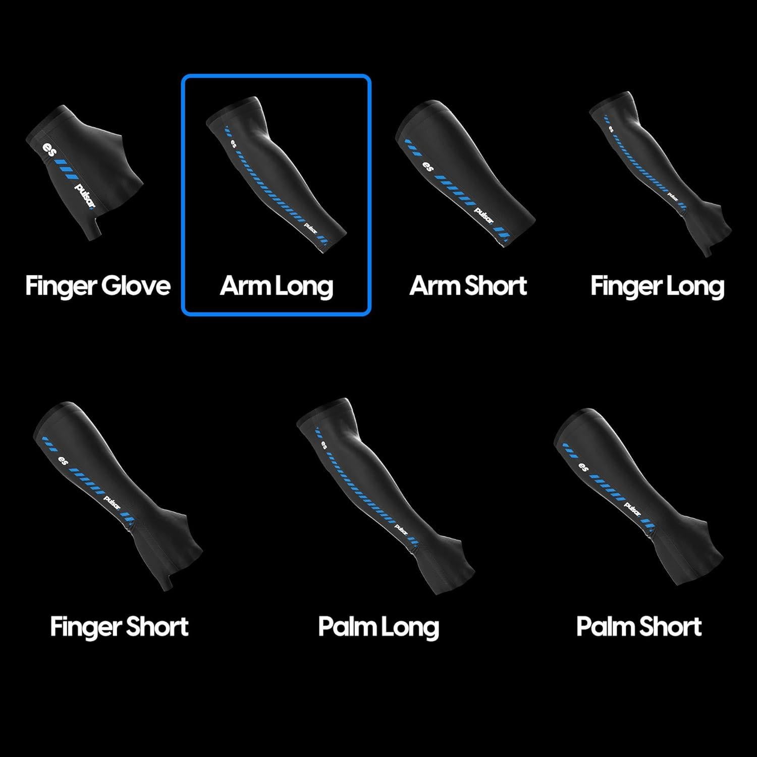 Manga de Compresión AplusX eS para Esports - Mediana Negra