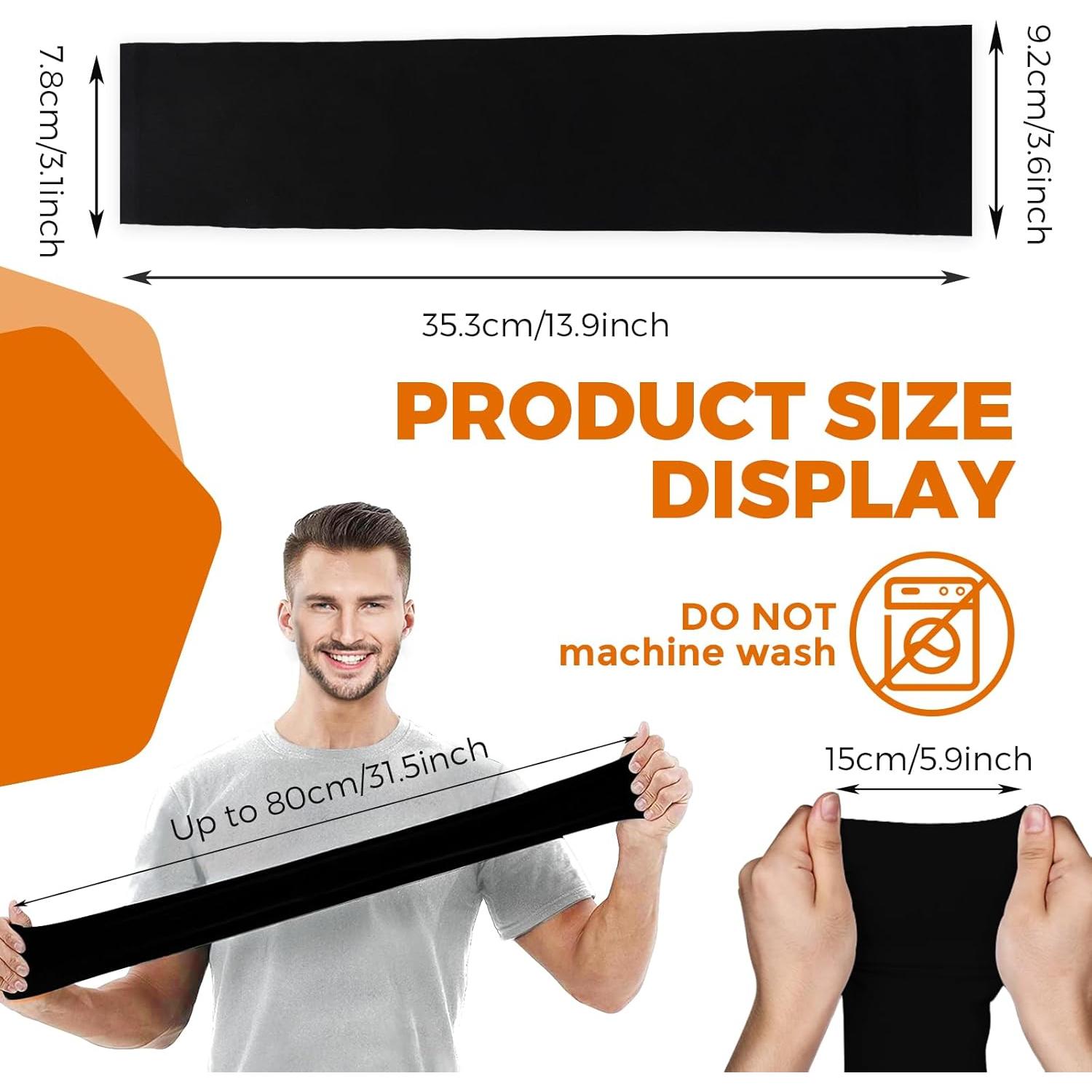 Mangas para Brazos AURUZA UV UPF 50 - 5 Pares Negros