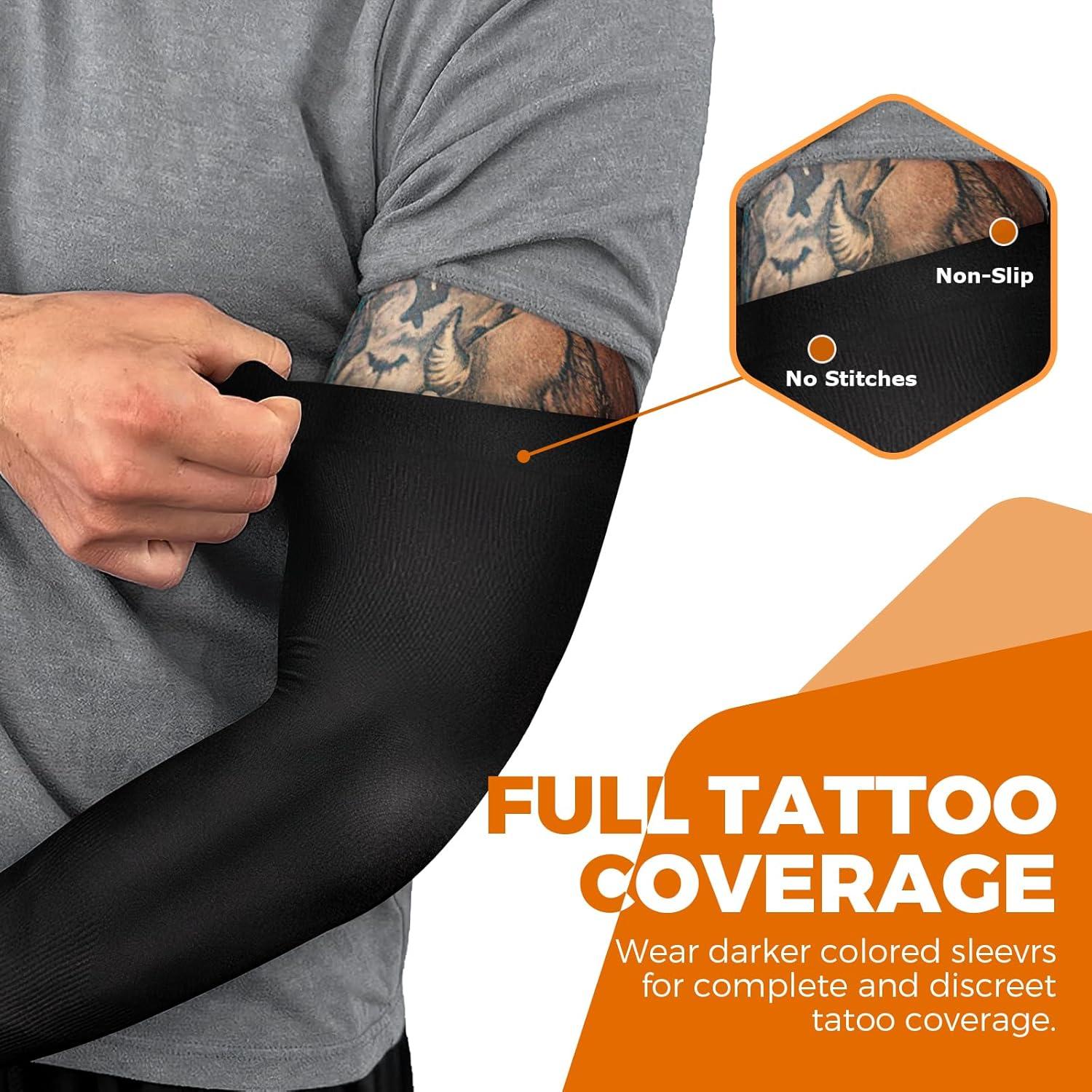 Mangas para Brazos AURUZA UV UPF 50 - 5 Pares Negros