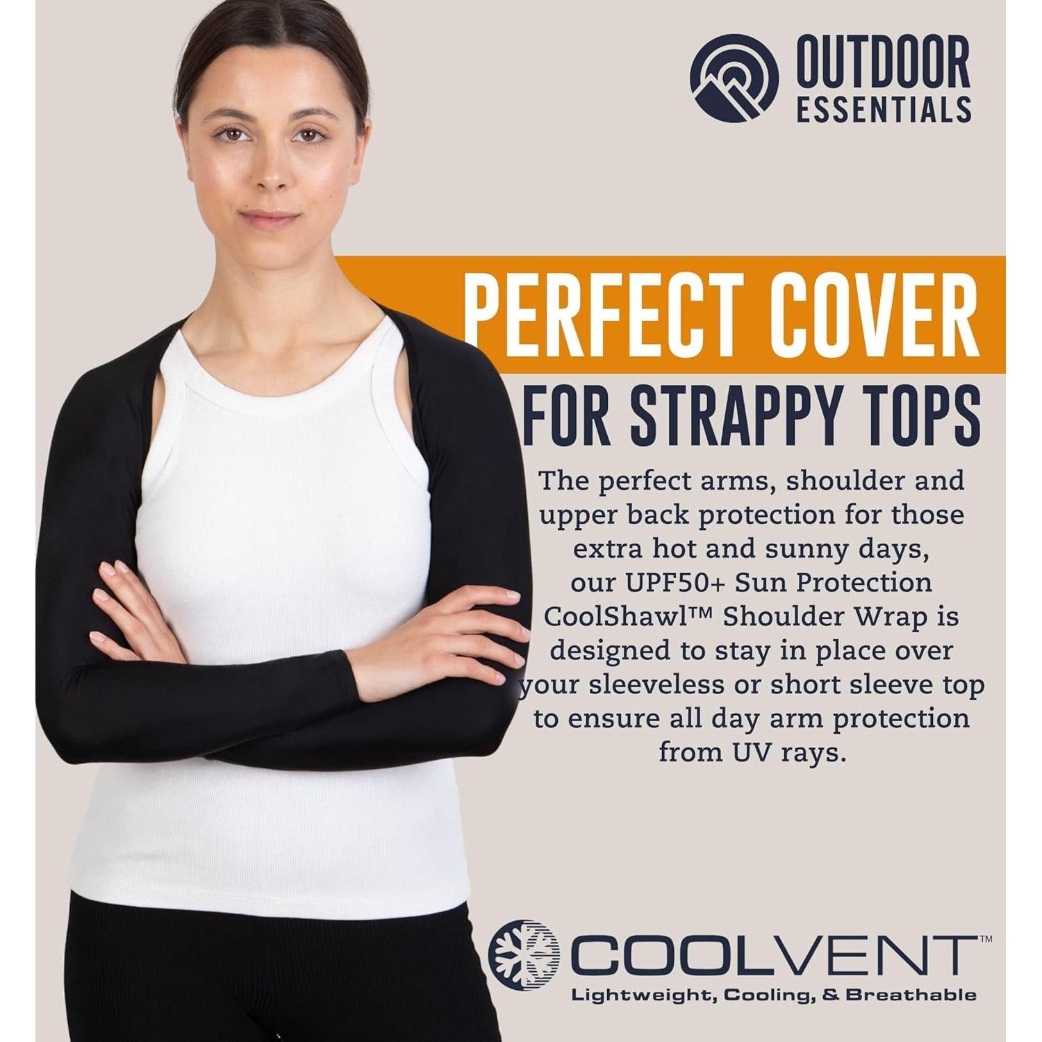 Mangas de Enfriamiento UV para Mujeres Sun Shawl - Protección Solar UPF 50+