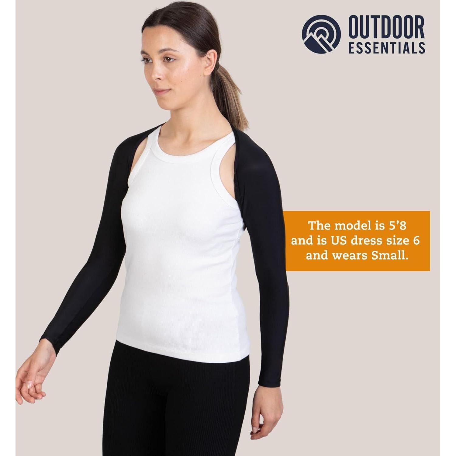 Mangas de Enfriamiento UV para Mujeres Sun Shawl - Protección Solar UPF 50+