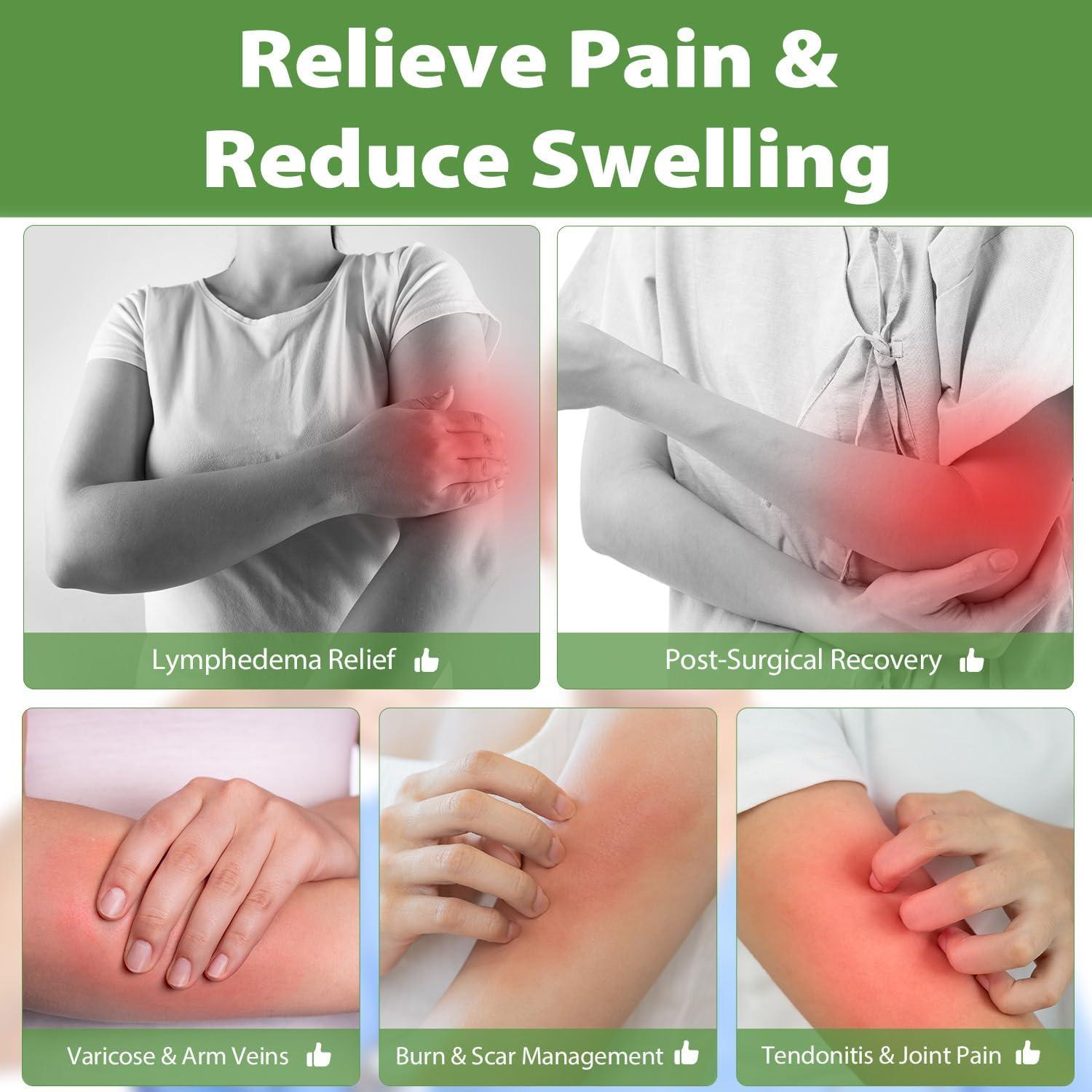 Manga de Compresión para Brazo Mujer LIKAWEN 20-30 mmHg Beige