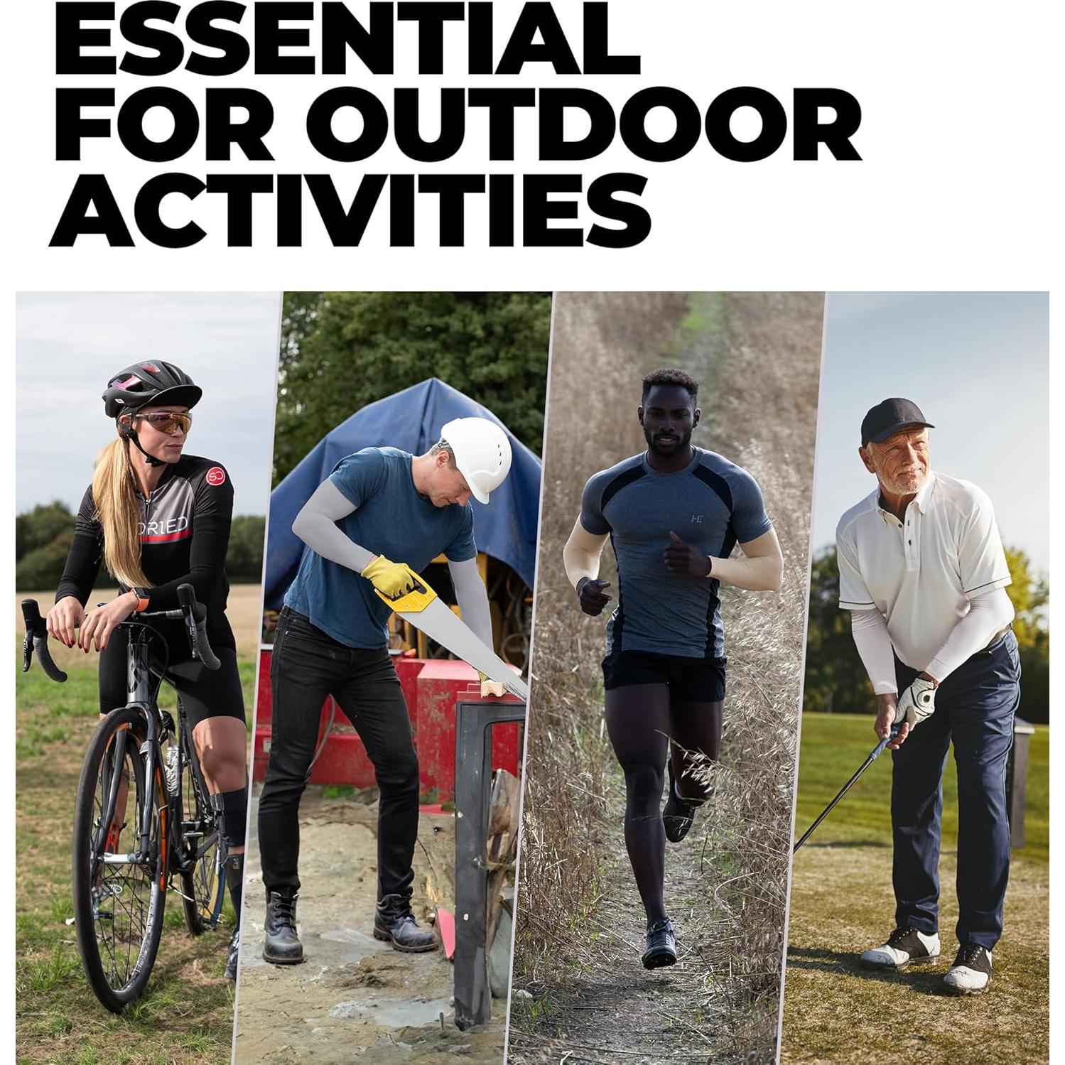 Mangas de Protección Solar Tough Outdoors - UPF 50 - 1 Par