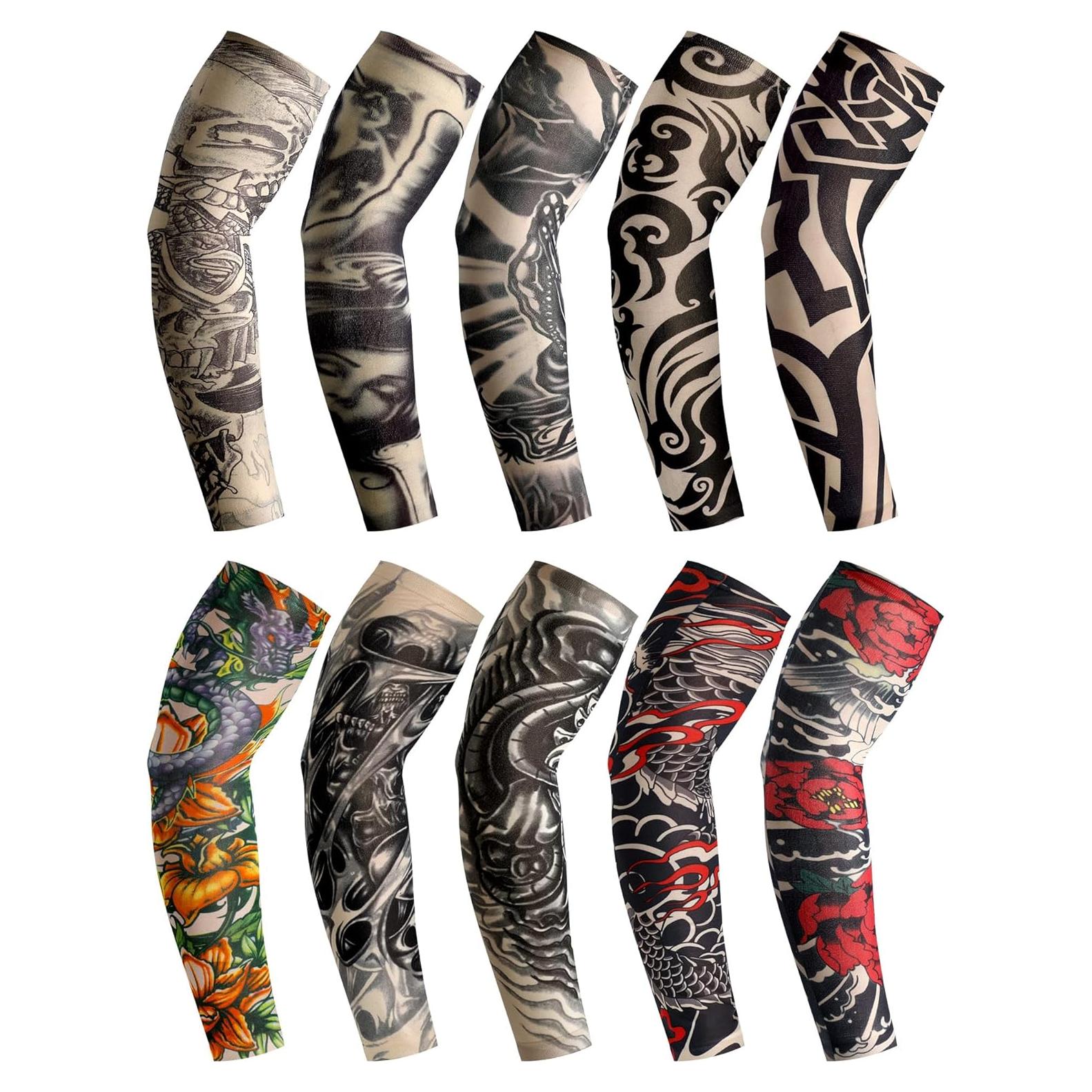 Mangas Cooling UV para Hombre Boao - 20 Pcs Antideslizantes