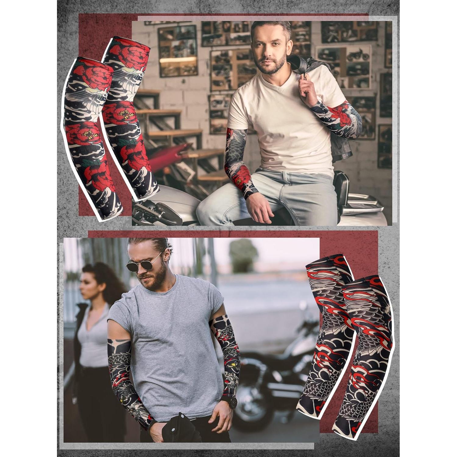 Mangas Cooling UV para Hombre Boao - 20 Pcs Antideslizantes