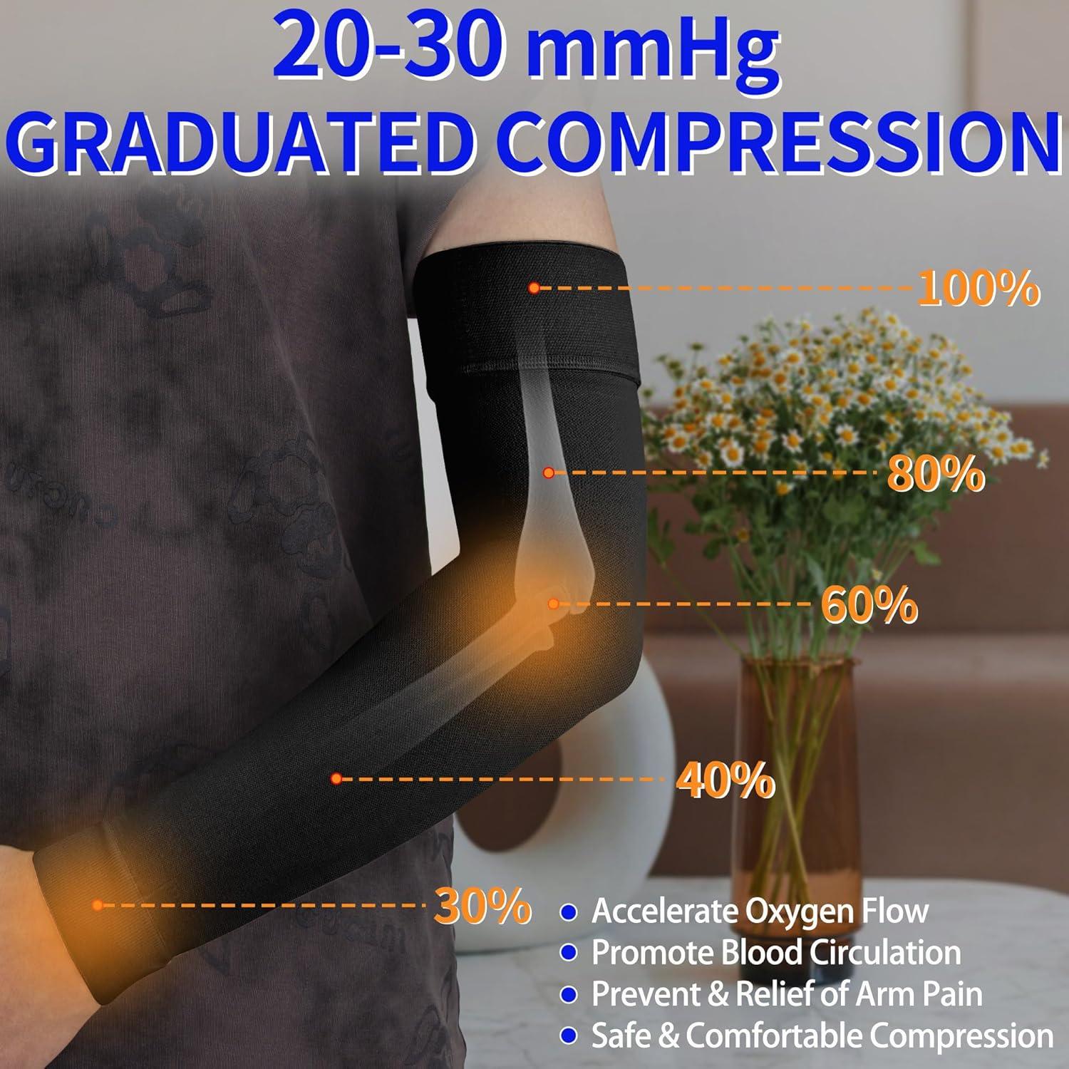 Manga de Compresión Graduada Hiball para Brazo 20-30 mmHg