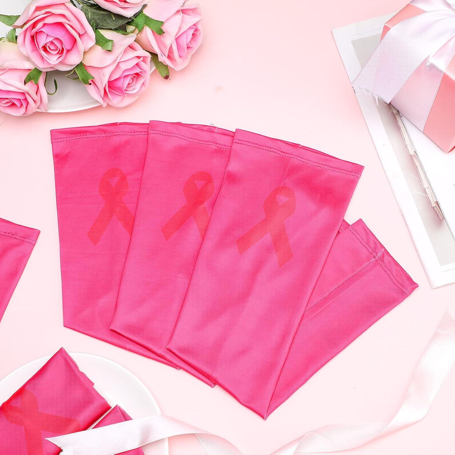 Mangas de Compresión UV Zhanmai 9 Pares para Mujeres Rosa