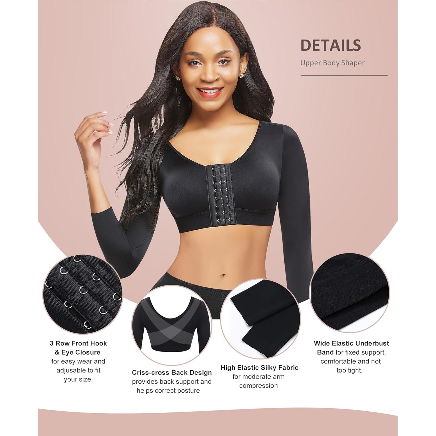 Moldeador de Brazos FeelinGirl XX-Large Negro Post Cirugía