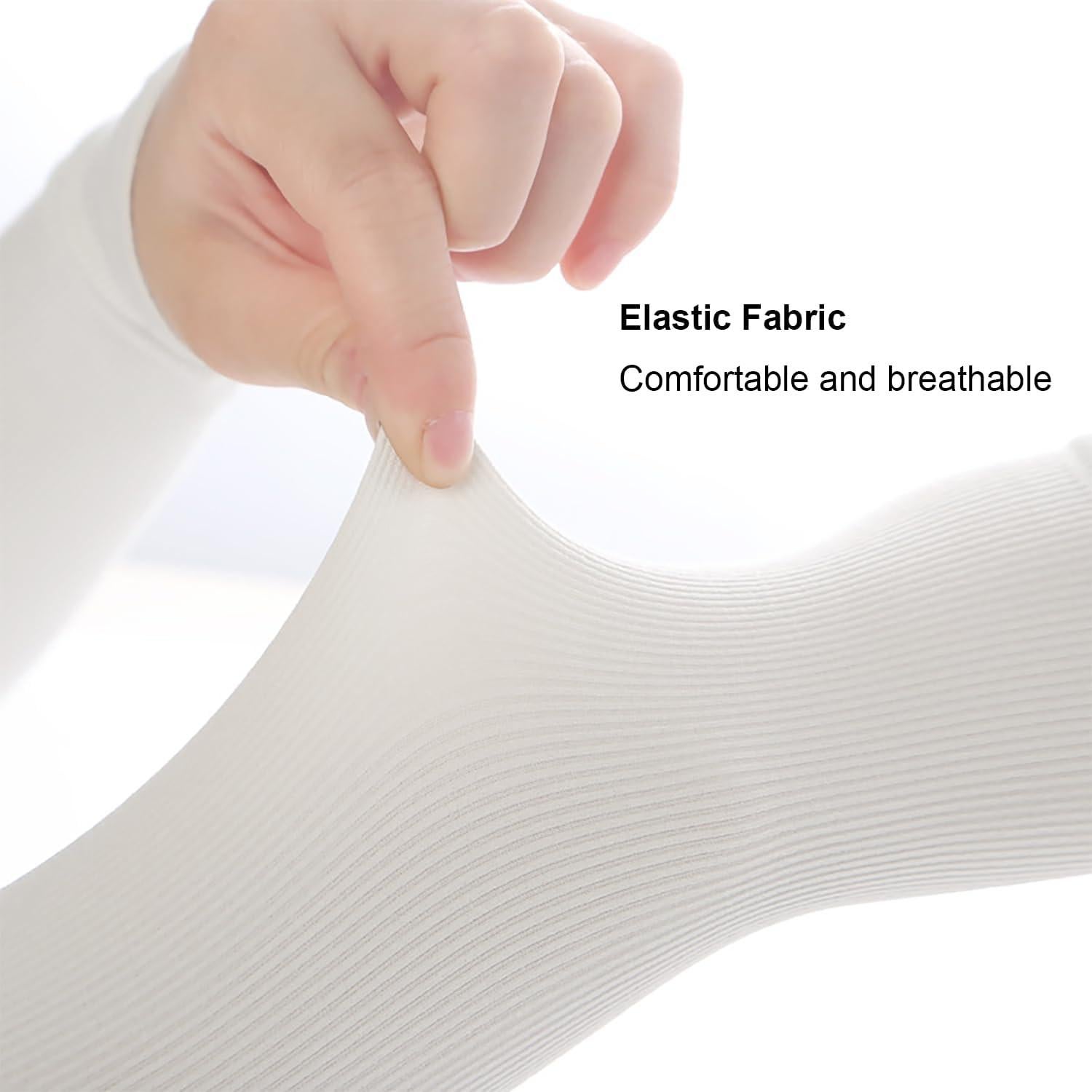 3 Pares de Mangas de Protección Solar y Enfriamiento Unisex