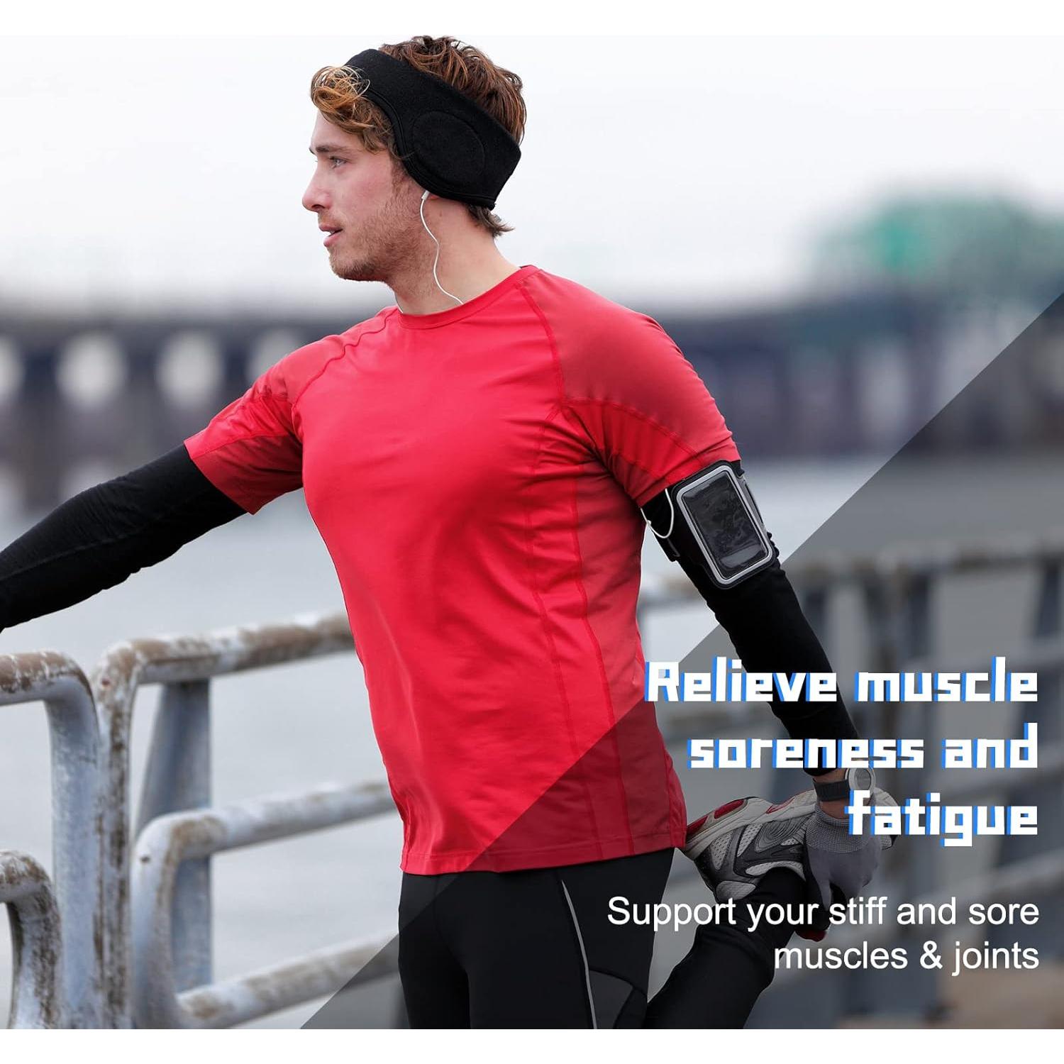 Mangas Térmicas Compresivas Skylety 4 Piezas para Deportes