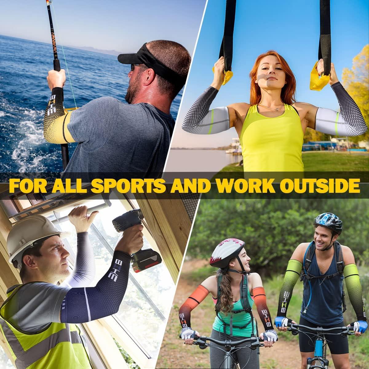 Mangas de Compresión Beister UV 50+ Unisex X-Large Verde