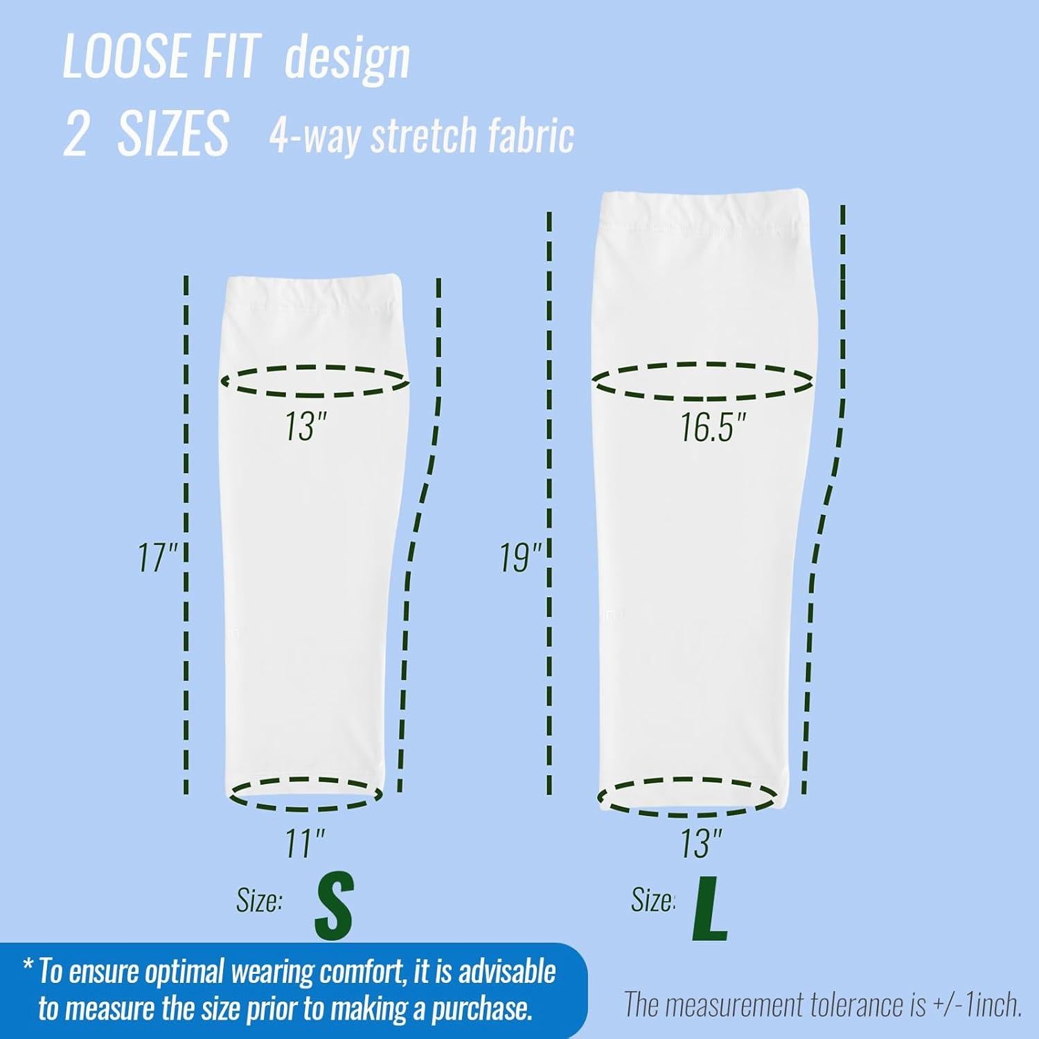 Mangas de Protección Solar UPF 50+ para Mujeres - Ajuste Suelto