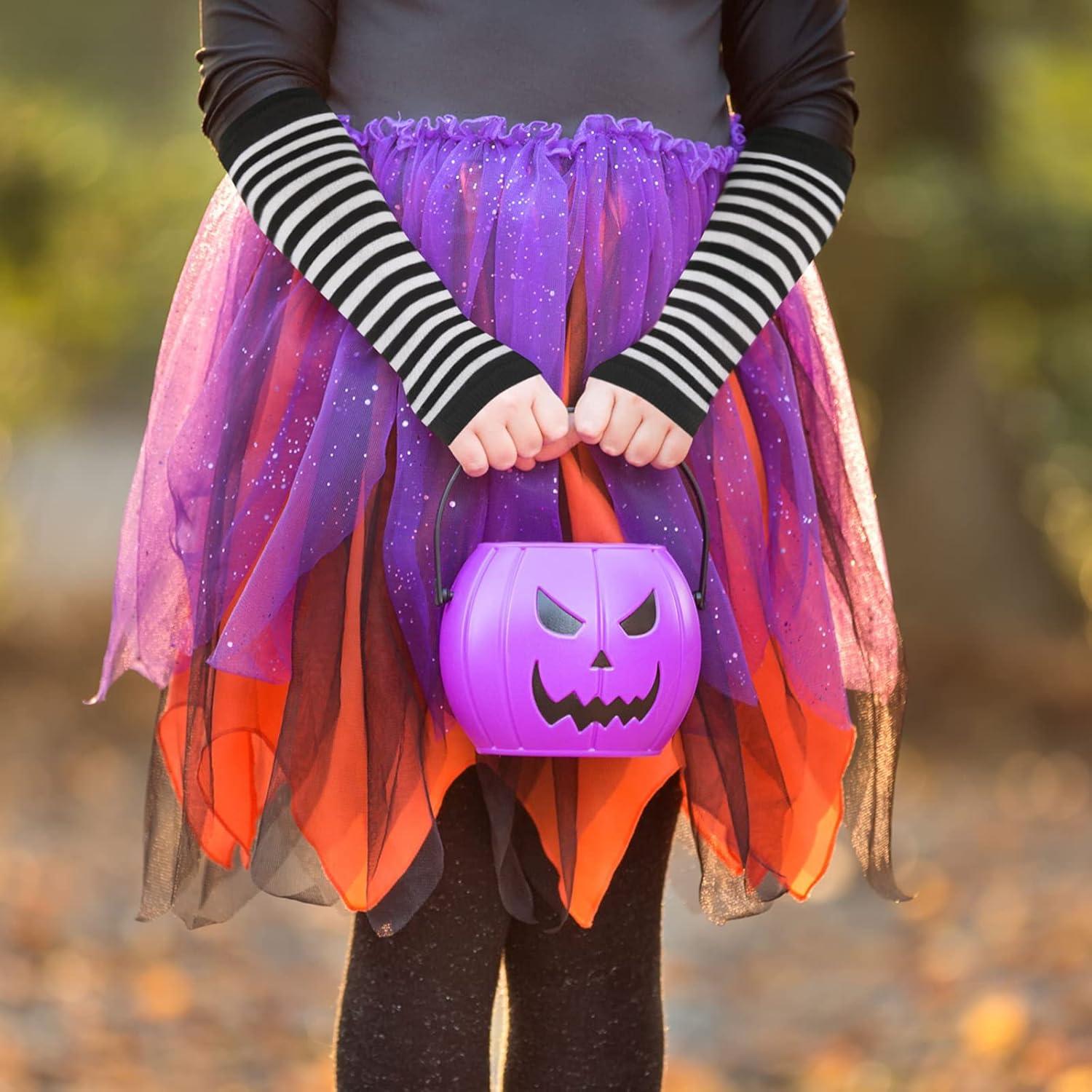 Calentadores de Brazos Sin Dedos Syhood 2 Pares Rayas Góticas