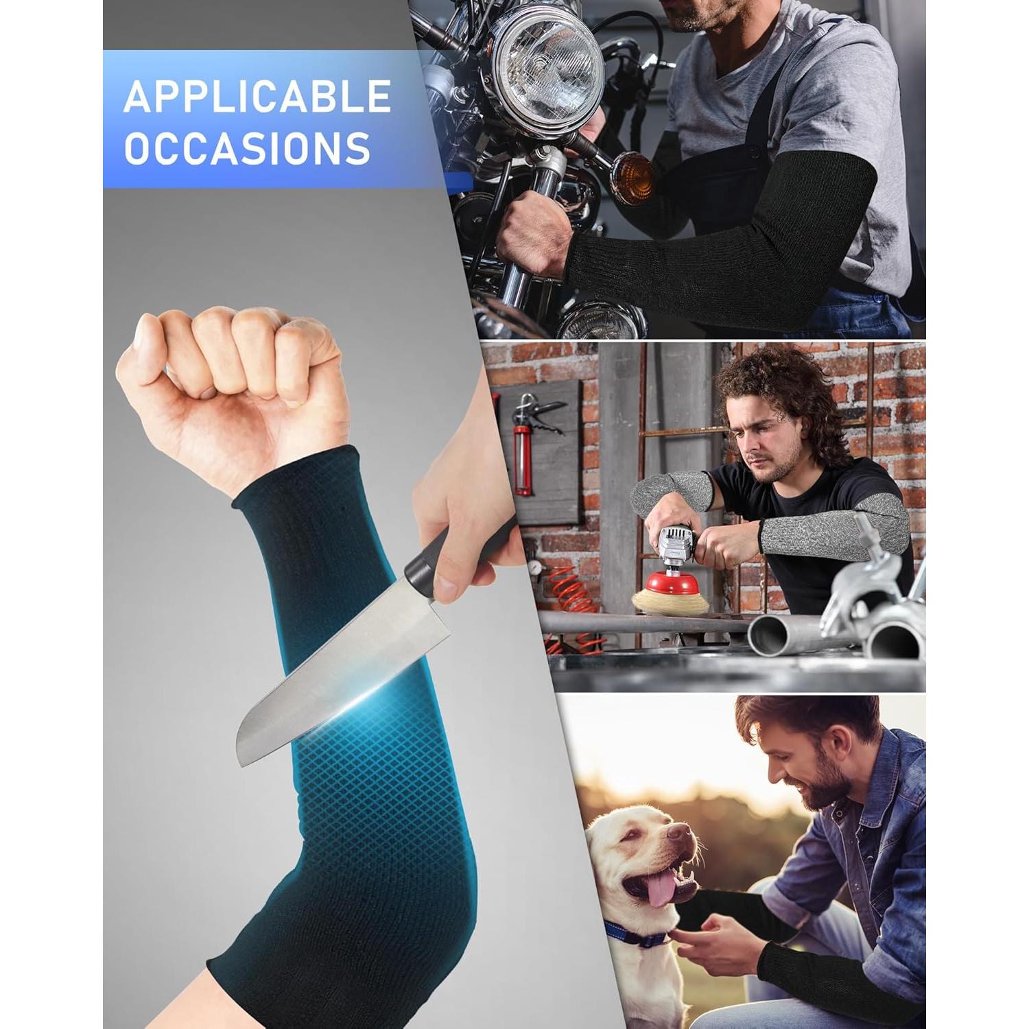 Mangas Protectores Cortantes Geyoga A6 para Jardinería 2 Pares