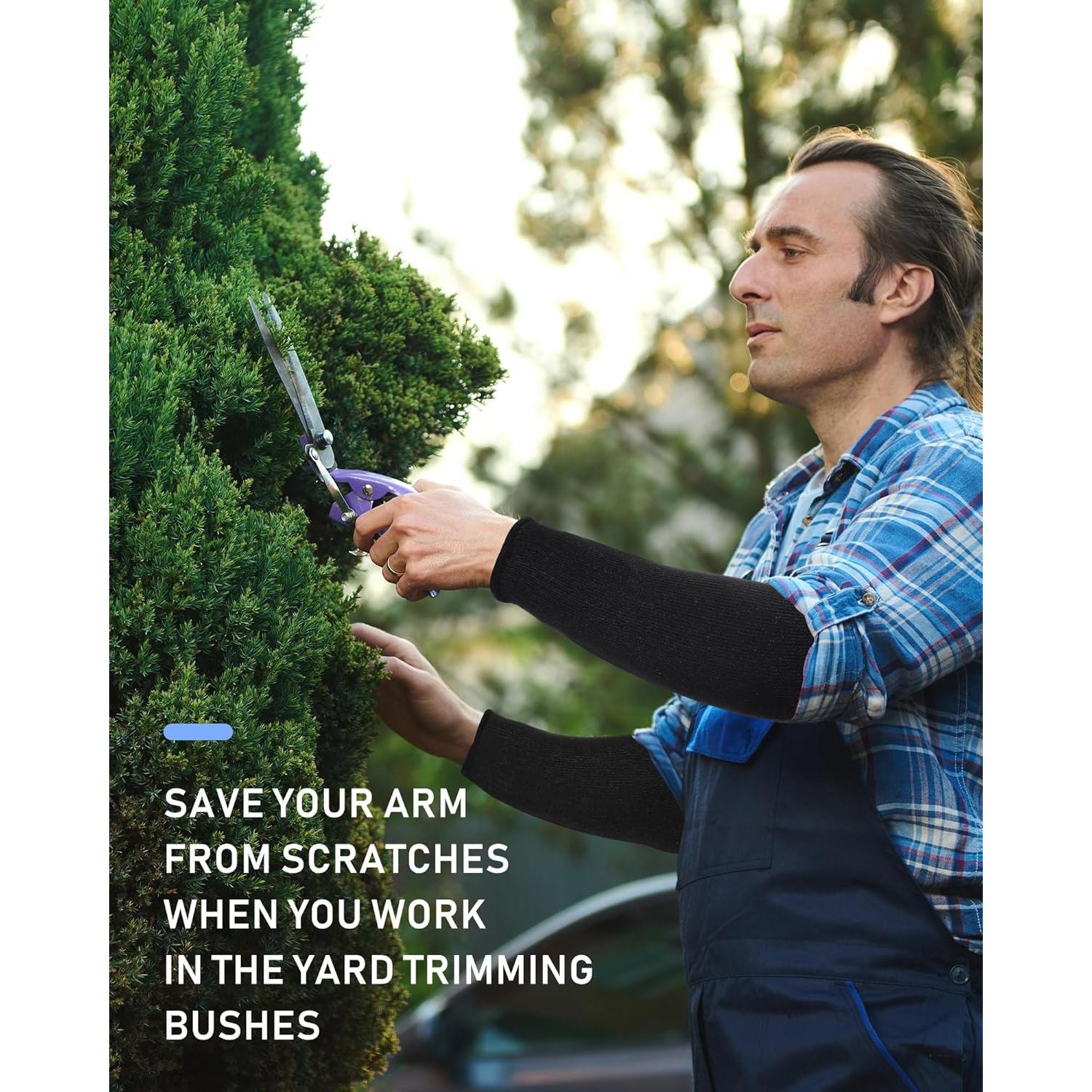 Mangas Protectores Cortantes Geyoga A6 para Jardinería 2 Pares