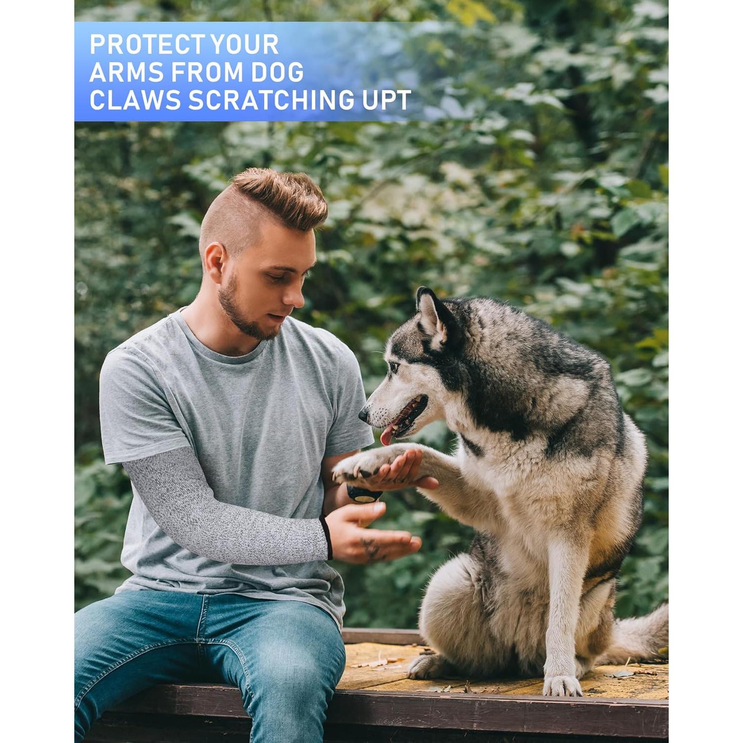 Mangas Protectores Cortantes Geyoga A6 para Jardinería 2 Pares