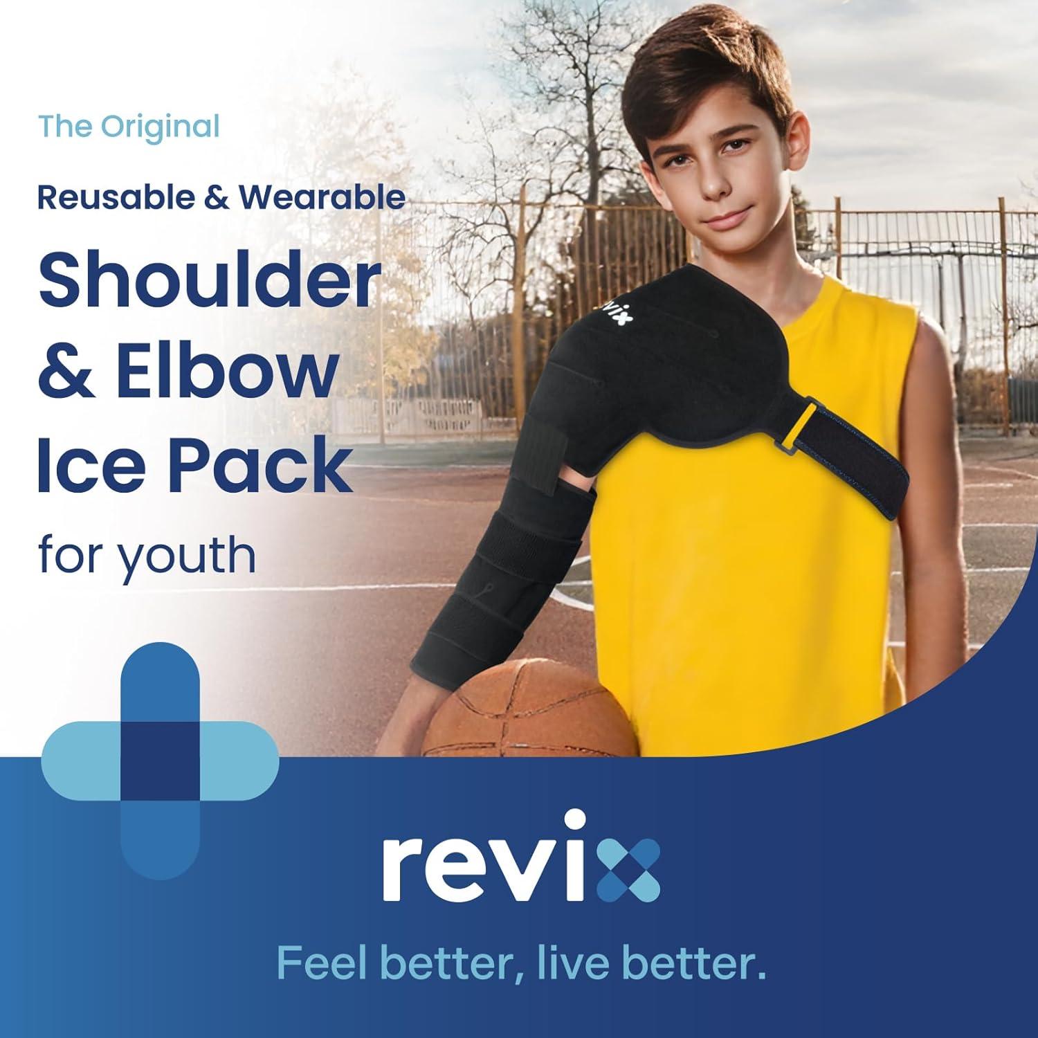 Funda de Hielo REVIX para Hombro y Codo Juvenil 22.86x35.56cm