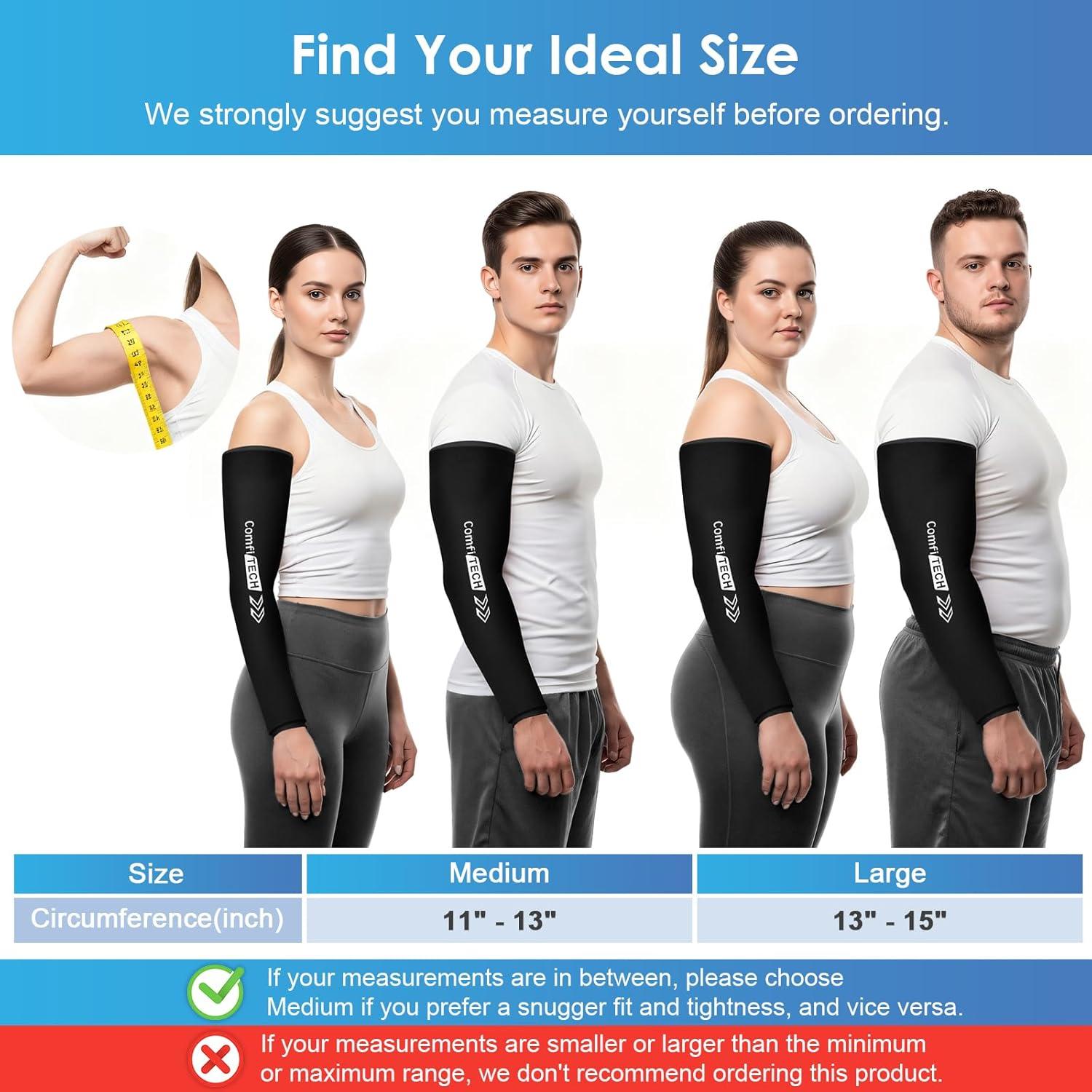 Funda de Hielo ComfiTECH para Brazo - Mediana, Recuperación Muscular