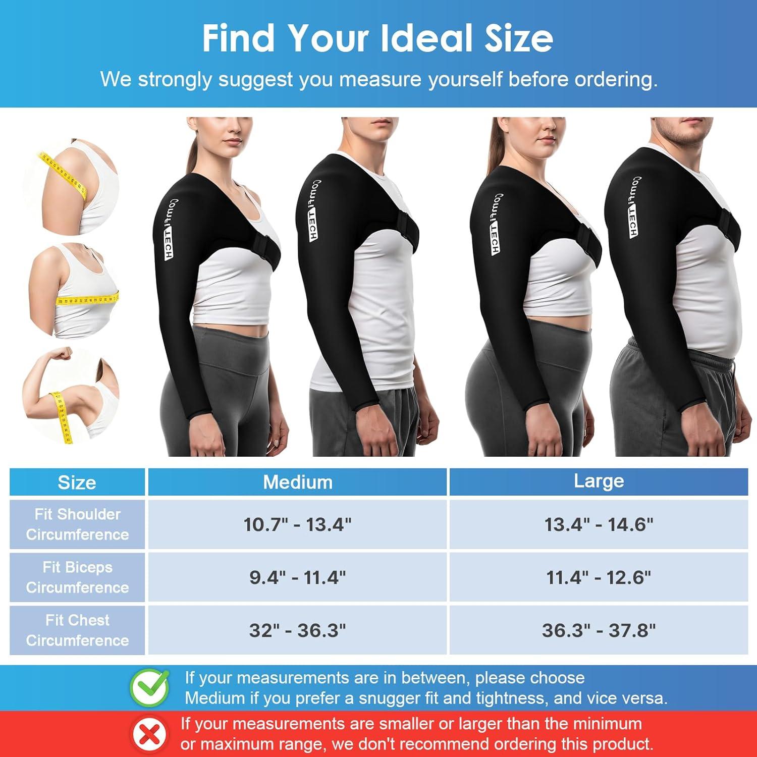 Funda de Hielo ComfiTECH para Hombro y Brazo Mediana