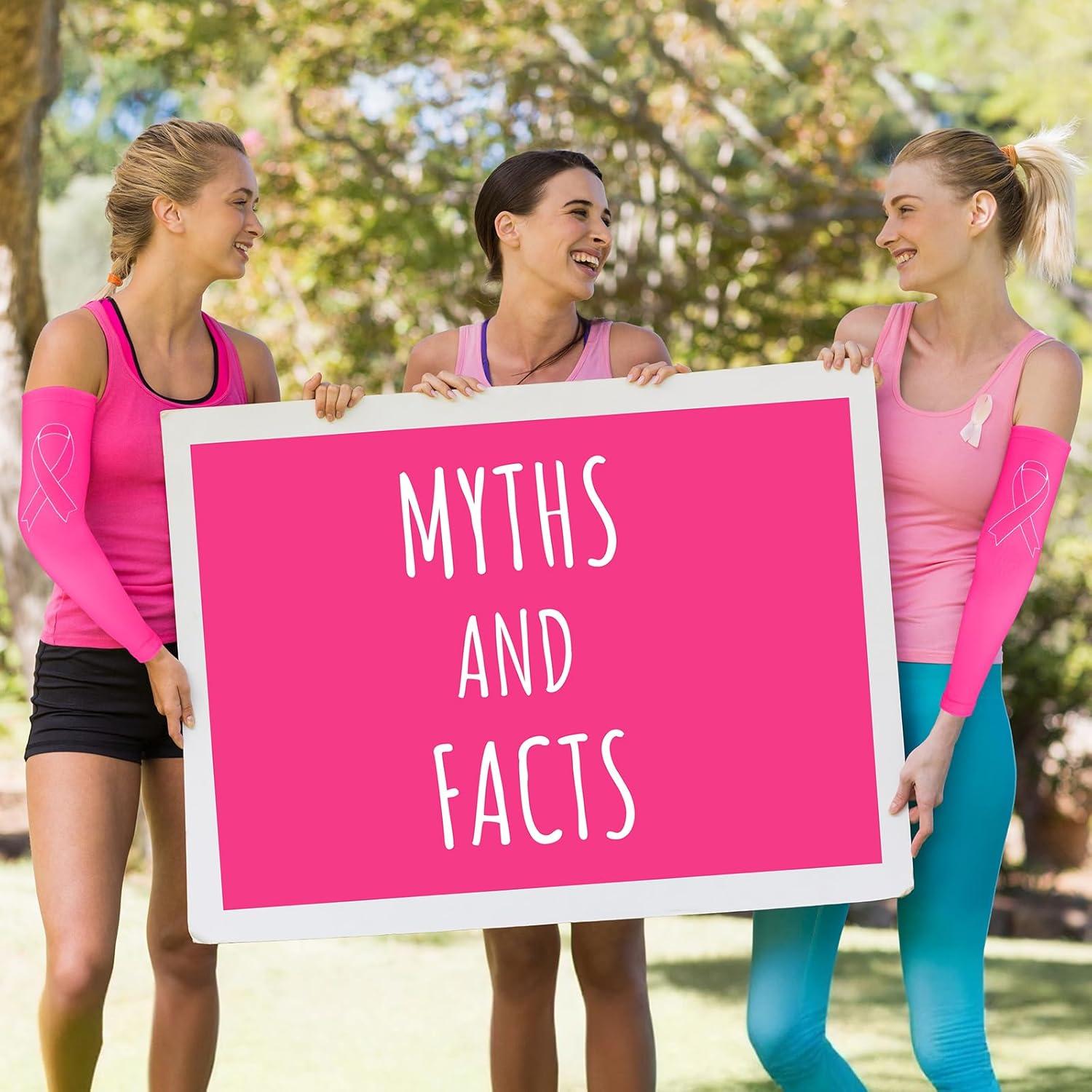 Mangas de Compresión Deportivas Zhehao 18 Pares Rosa