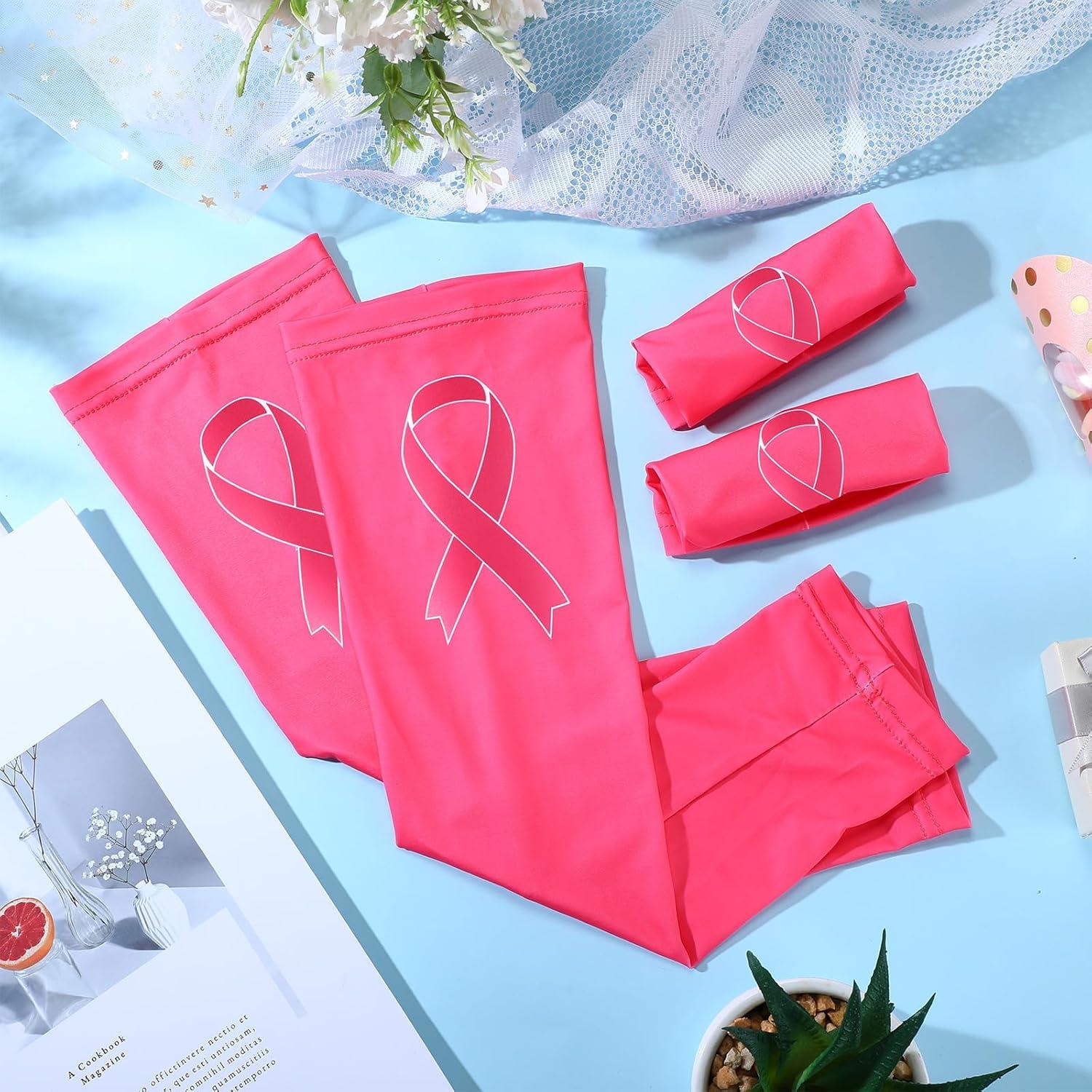 Mangas de Fútbol Handepo 12 Pares Rosa UV Unisex Mediano