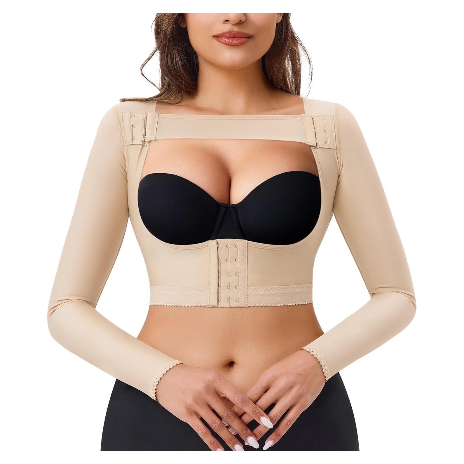 Camiseta Moldeadora de Brazo Superior Lancs - Compresión Beige