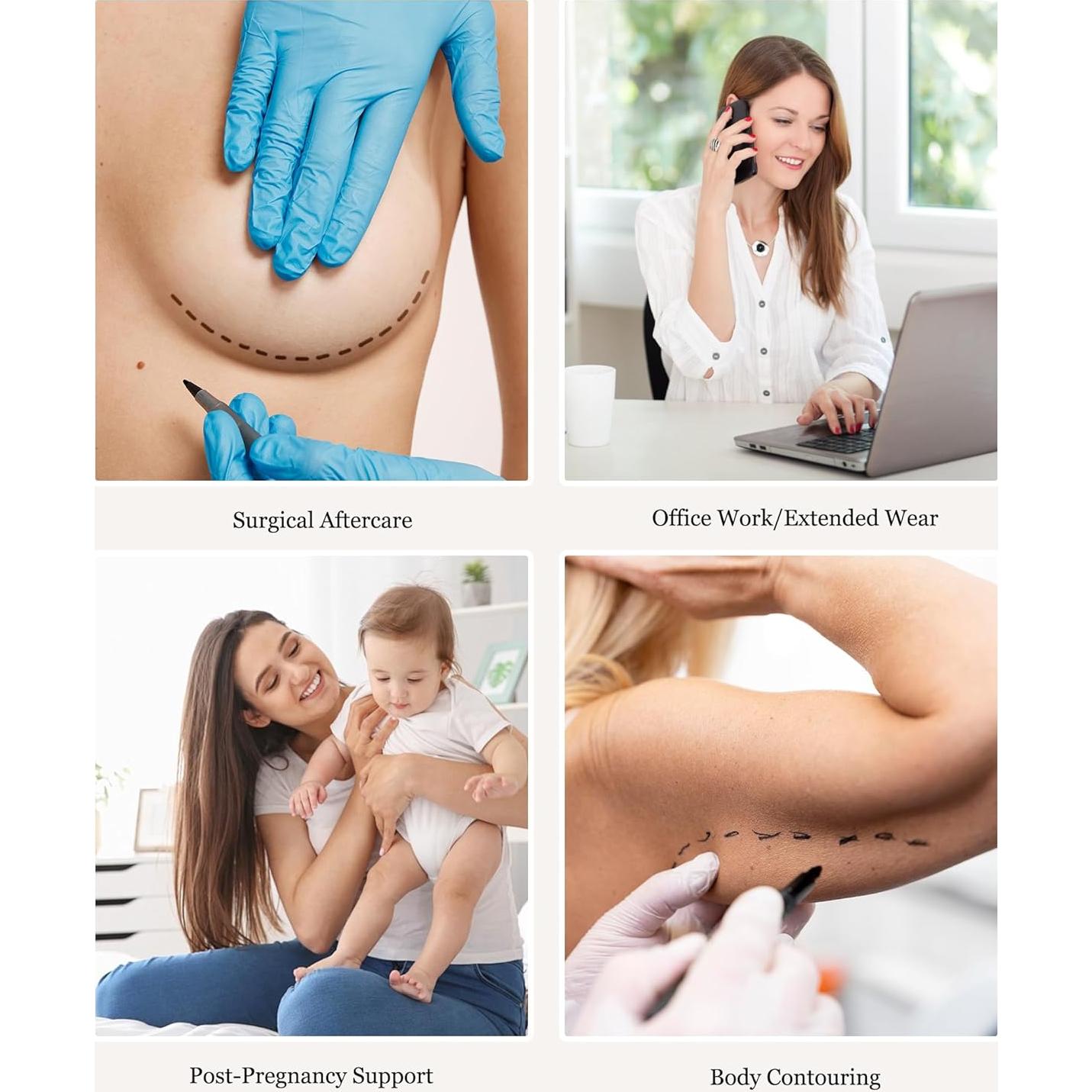 Camiseta Moldeadora de Brazo Superior Lancs - Compresión Beige