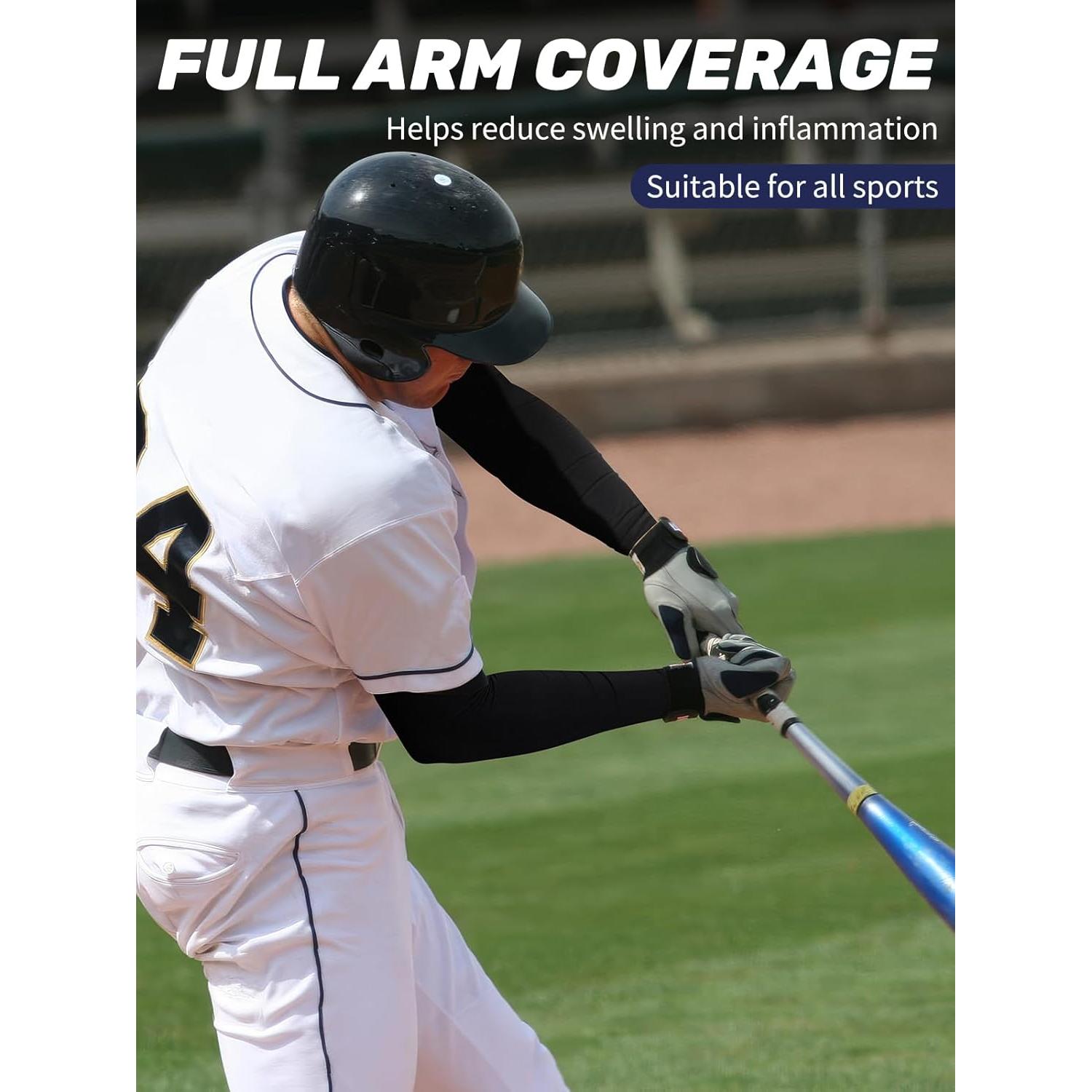 Mangas de Compresión UV para Brazo Unisex - Protección Solar UPF50+