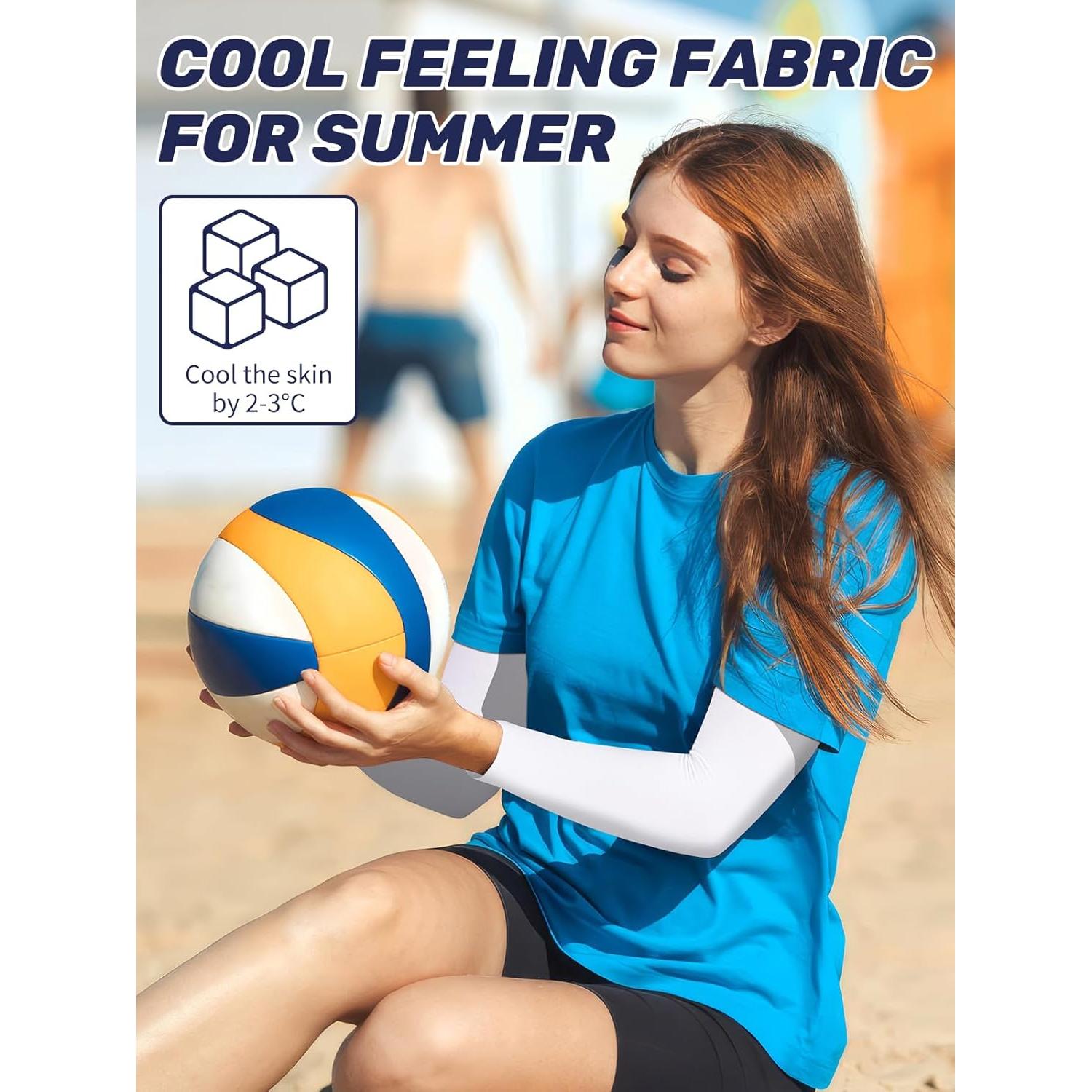 Mangas de Compresión UV para Brazo Unisex - Protección Solar UPF50+