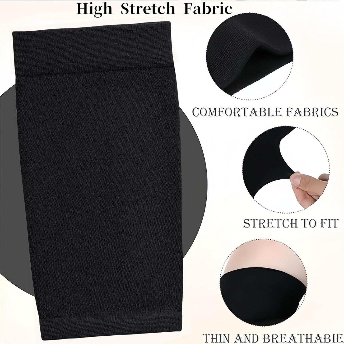 Cubierta de Tatuaje Lyuxzad - 6 Piezas Mangas Negras